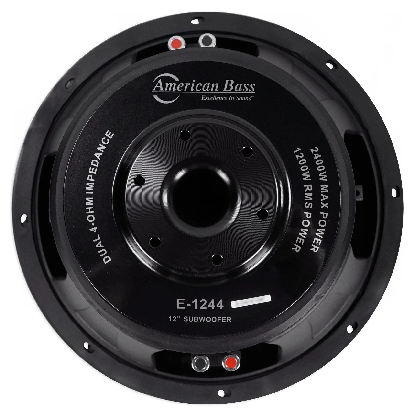 (2) ELITE 1244 2400w 12" Competition Car Subwoofers 3" Voice Coils Image 6