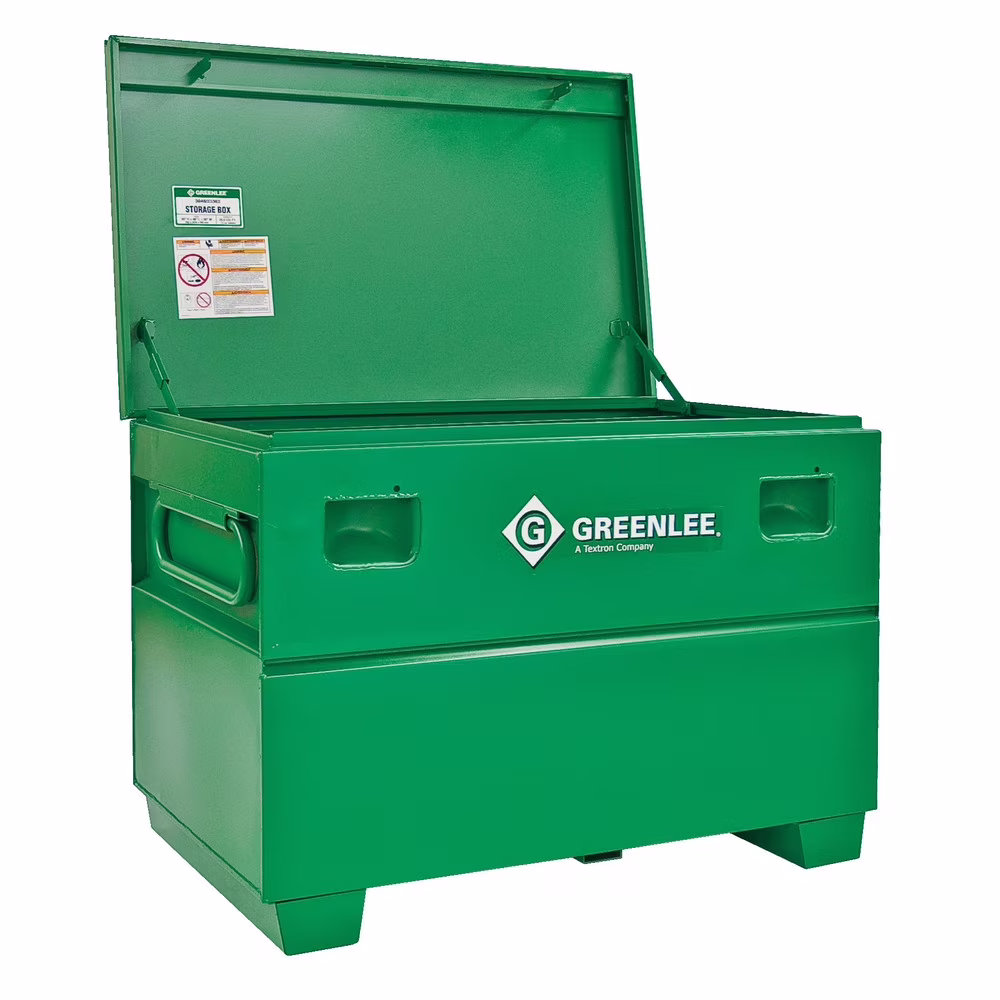 Greenlee 50233629 25 cu-ft. 48 x 30 x 30 in. Storage Chest with Tray