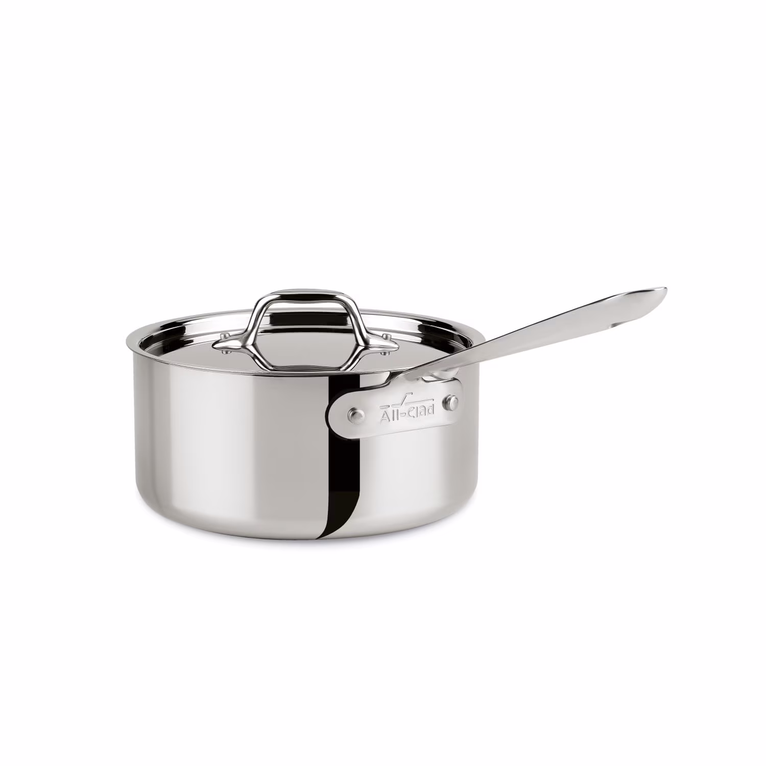 D3 Stainless 3-ply Bonded Cookware, Sauce Pan with lid, 3 quart