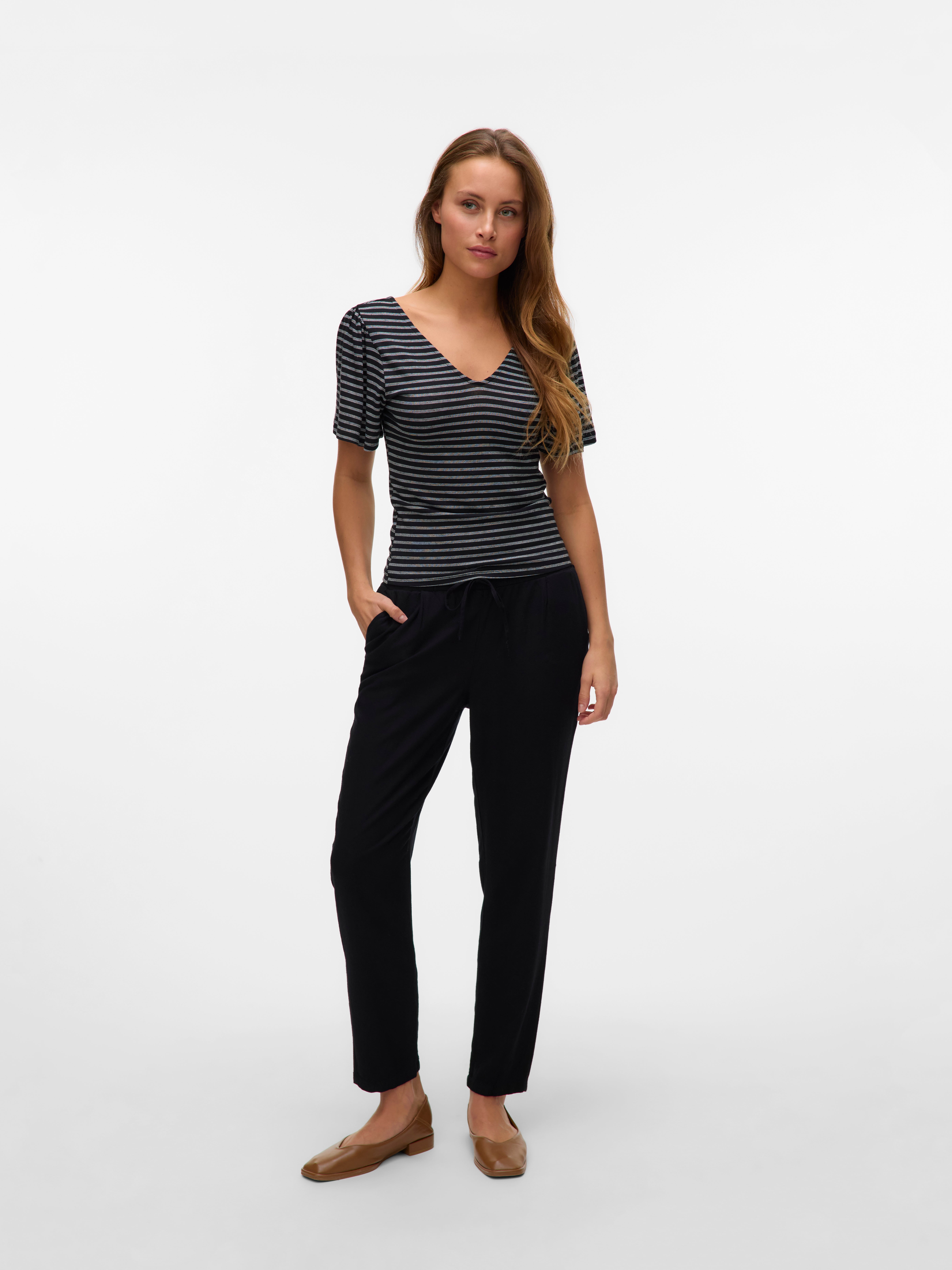VERO MODA® VMJESMILO Mid waist Trousers
