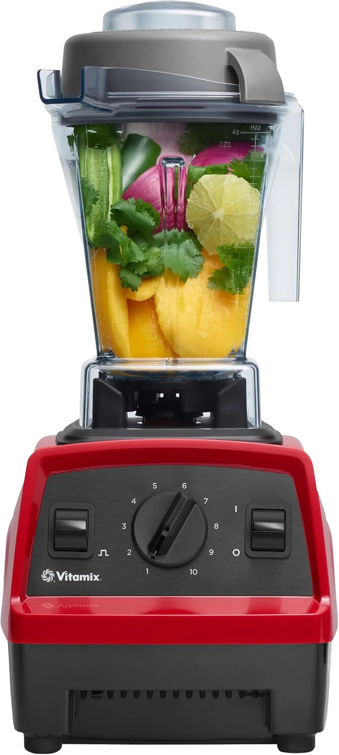 Blender Vitamix Explorian E310, blender de cuisine professionnel pour smoothies, soupes, jus et plus encore, 10 vitesses, lames en acier inoxydable, autonettoyant, bol de 1,4 litre, noir
