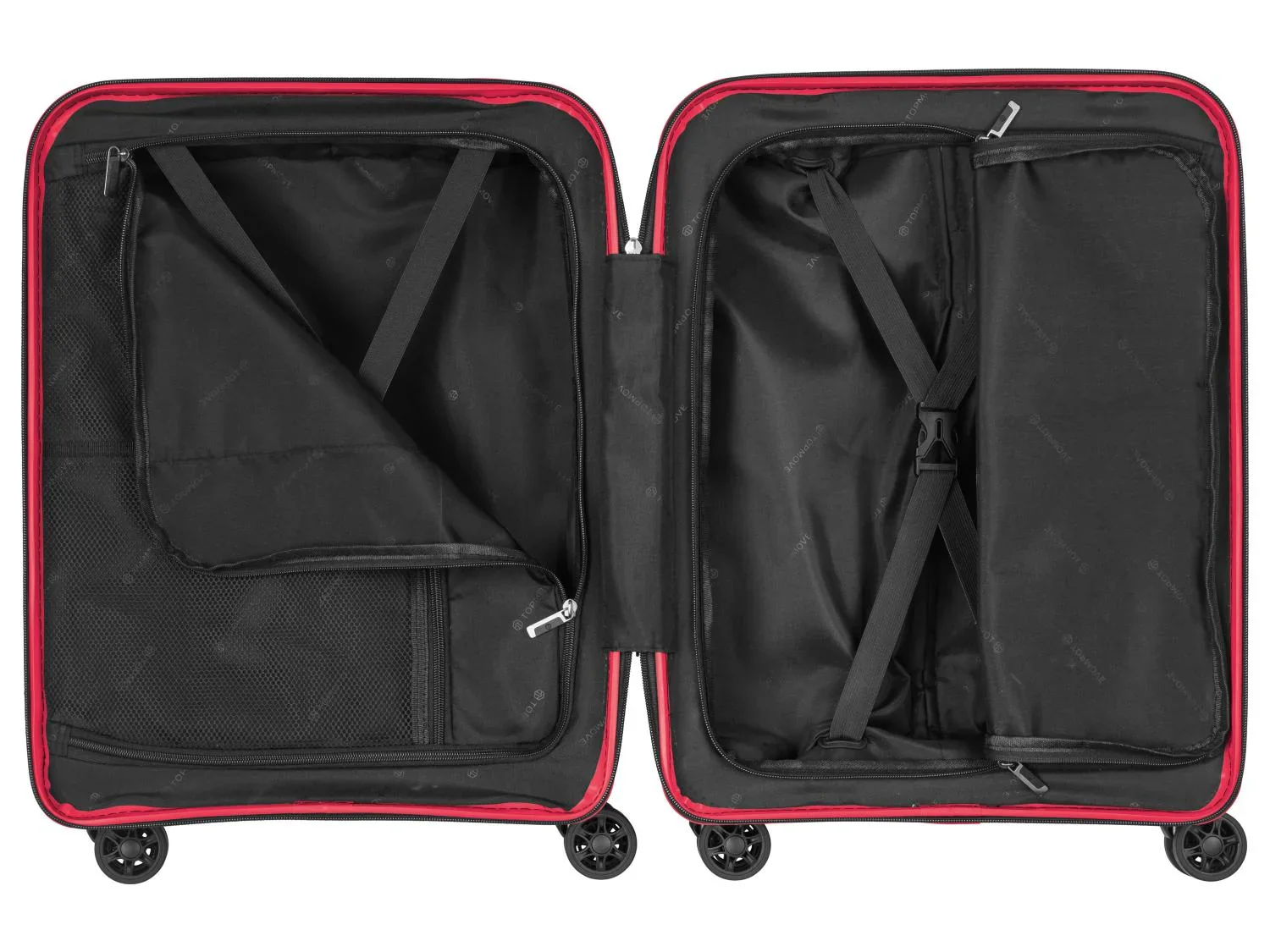 TOPMOVE Valise cabine  roulettes, 30 L