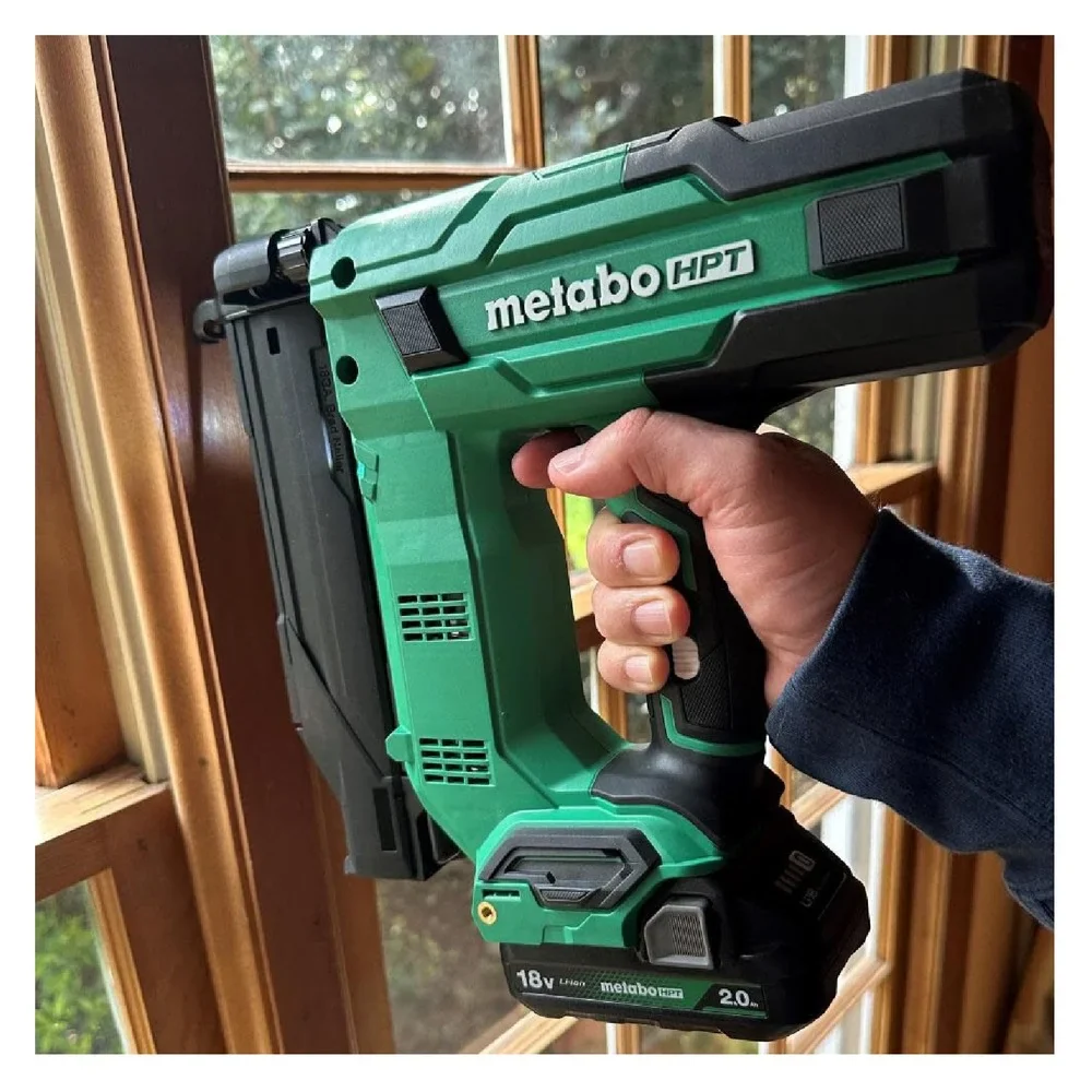 Metabo HPT 18V MultiVolt? Brad Nailer + Impact Driver Combo Kit, KC18DEXQD