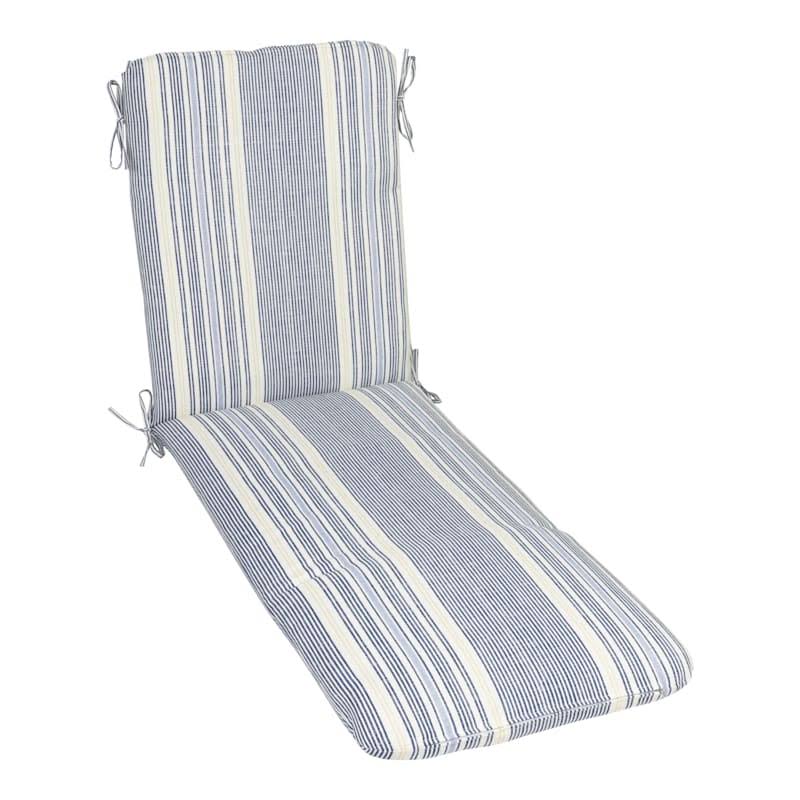 at Home Calisto Striped Outdoor Basic Chaise Lounge Cushion