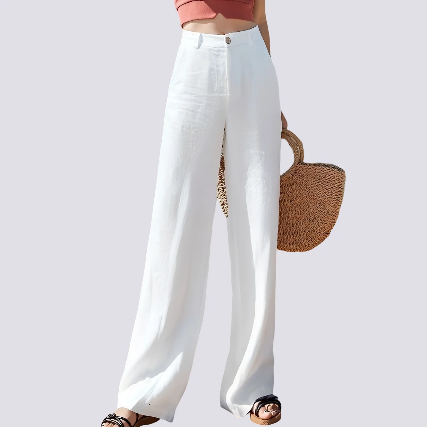 Nellie - Pantalon Ample Confortable