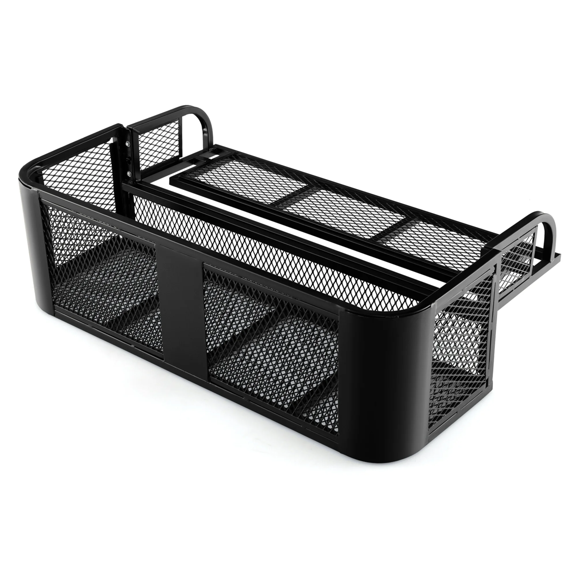 ATV UTV Universal Rear Drop Basket Rack Steel Cargo Hunting - Image 10