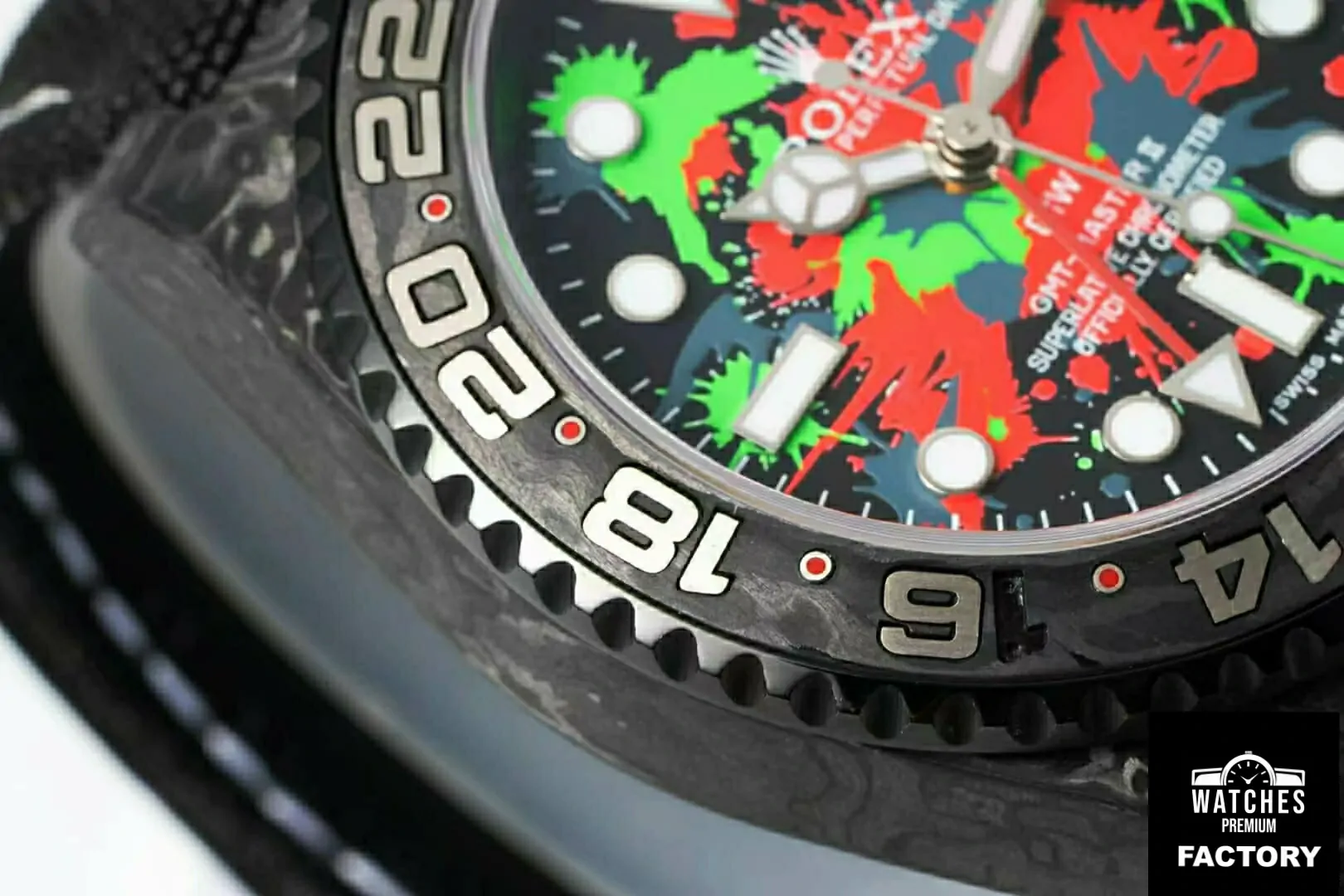 Rolex GMT-MASTER II Diw Black Strap