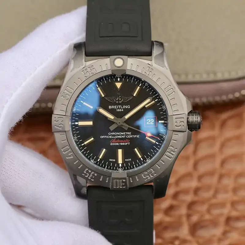 Breitling Avenger Blackbird 44mm V173311 GF Factory V4 Black Dial