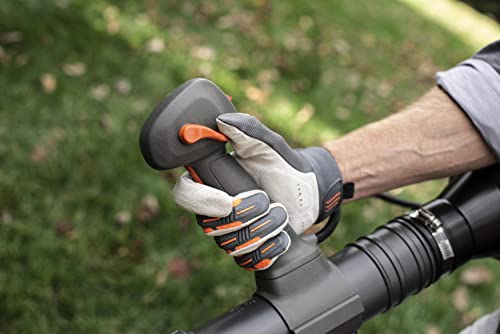 Souffleur de feuilles dorsal à essence Husqvarna 150BT, 51 cm³, 2,16 CV, 765 CFM, 270 mi/h, conception ergonomique