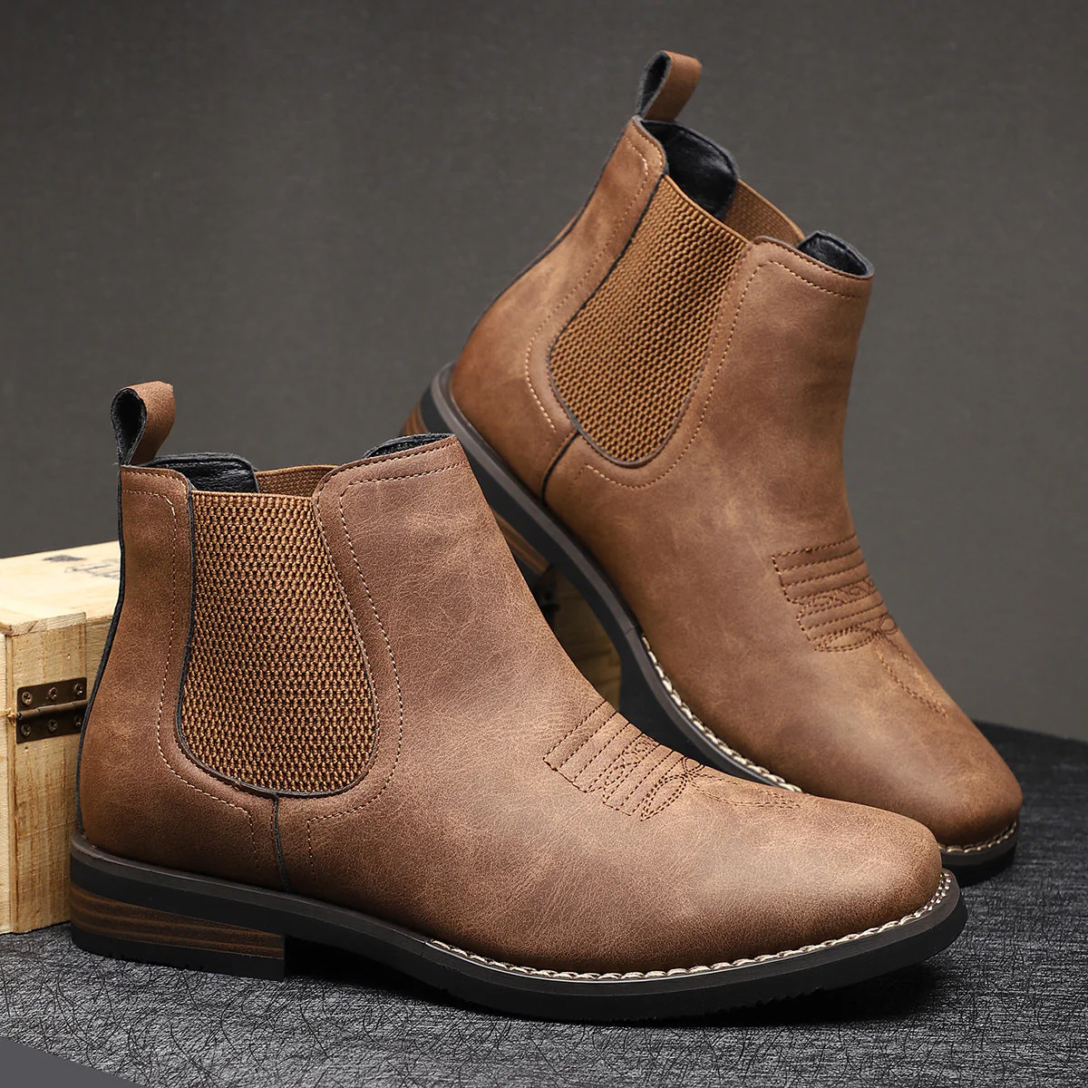Carson - Bottes Mi-Mollet Élégantes