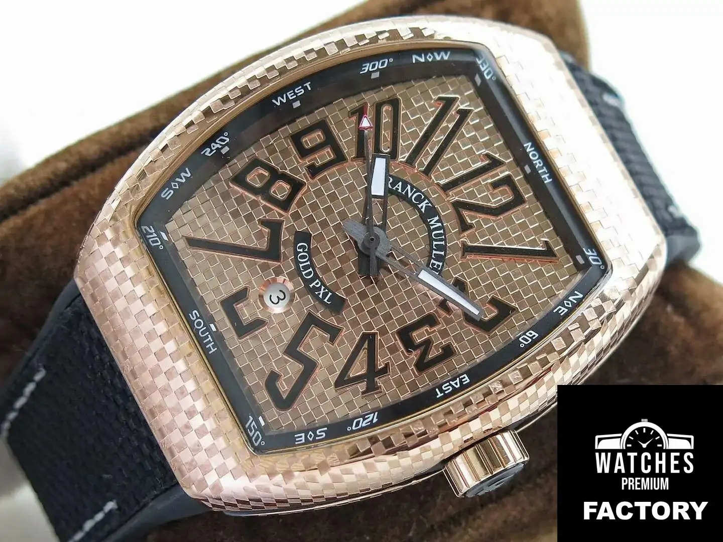 Franck Muller Vanguard V45 Rose Gold Dial