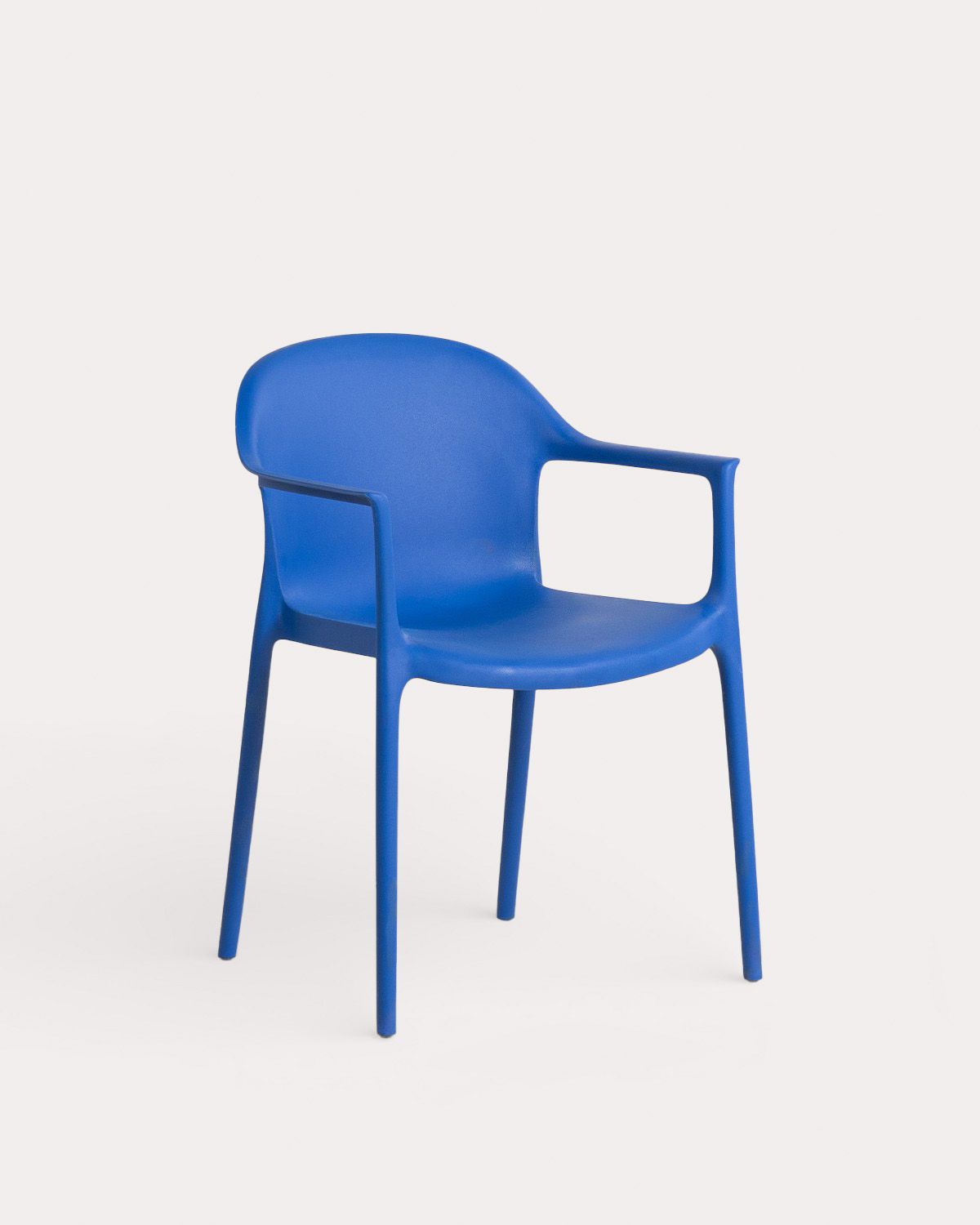Juana - Silla de Comedor de Polipropileno con Reposabrazos Juana