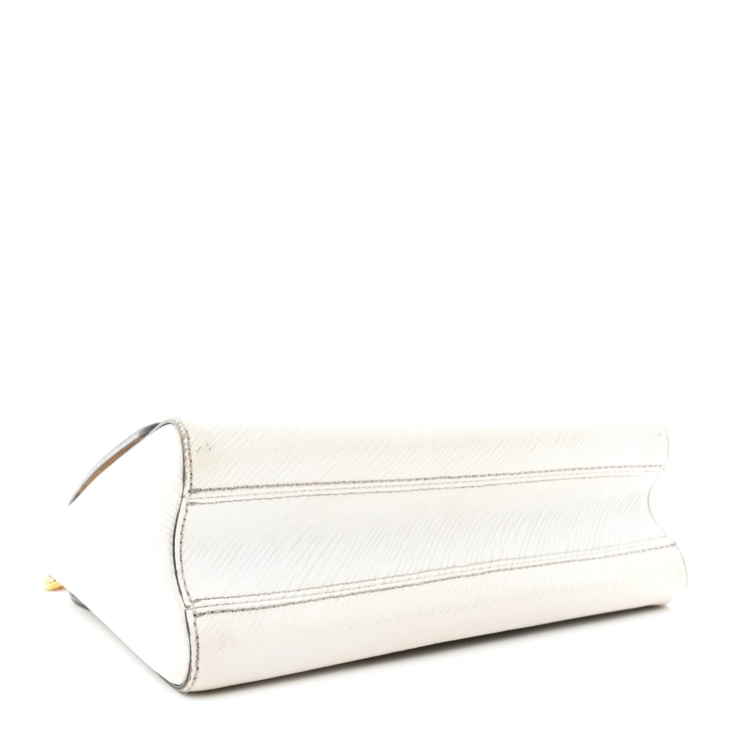 Epi Twist Shoulder Bag MM White