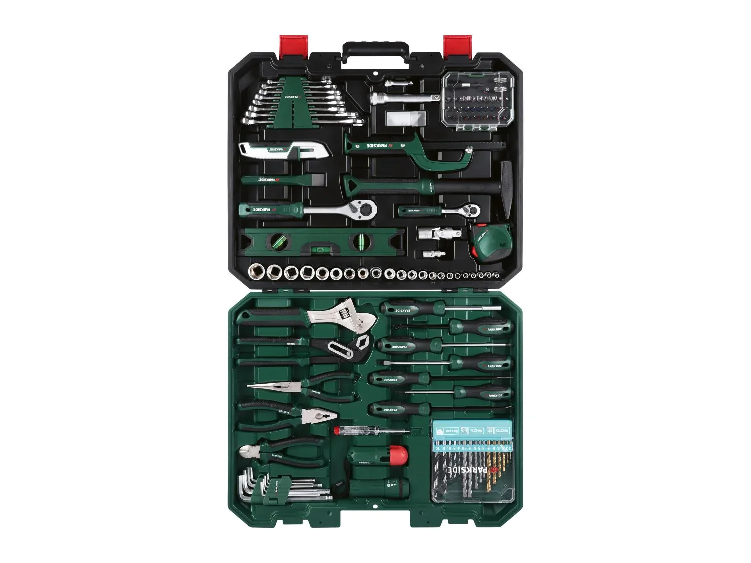 PARKSIDE Mallette  outils, 122 pices