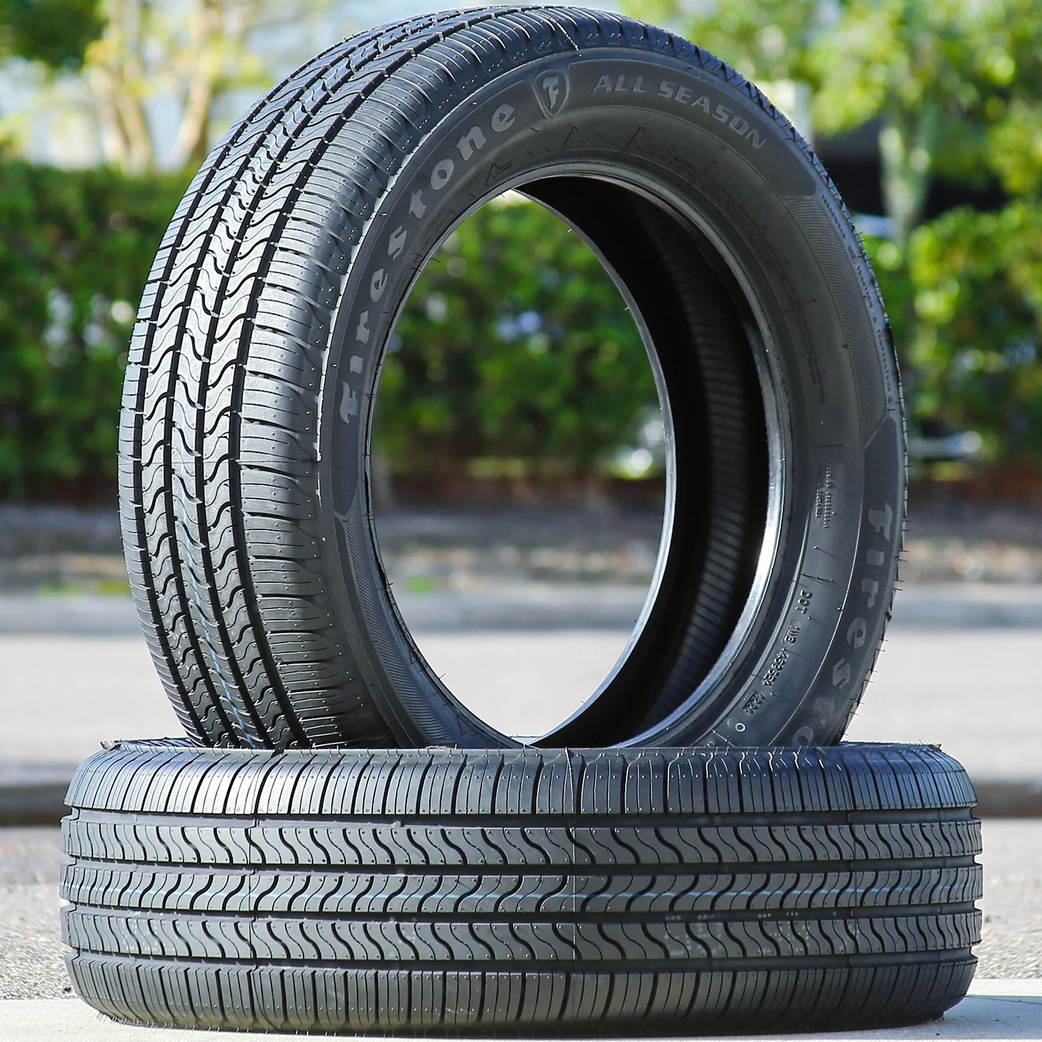 Set of 4 (FOUR) Firestone All-Season 235/60R18 103H AS All-Season A/S Tires