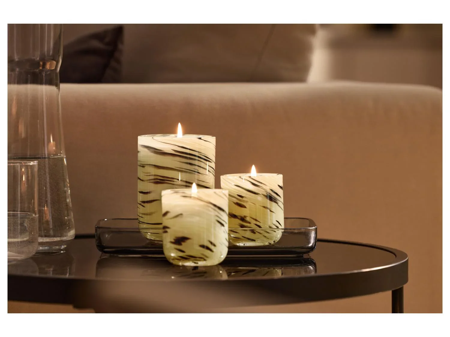 LIVARNO Bougie parfume en verre