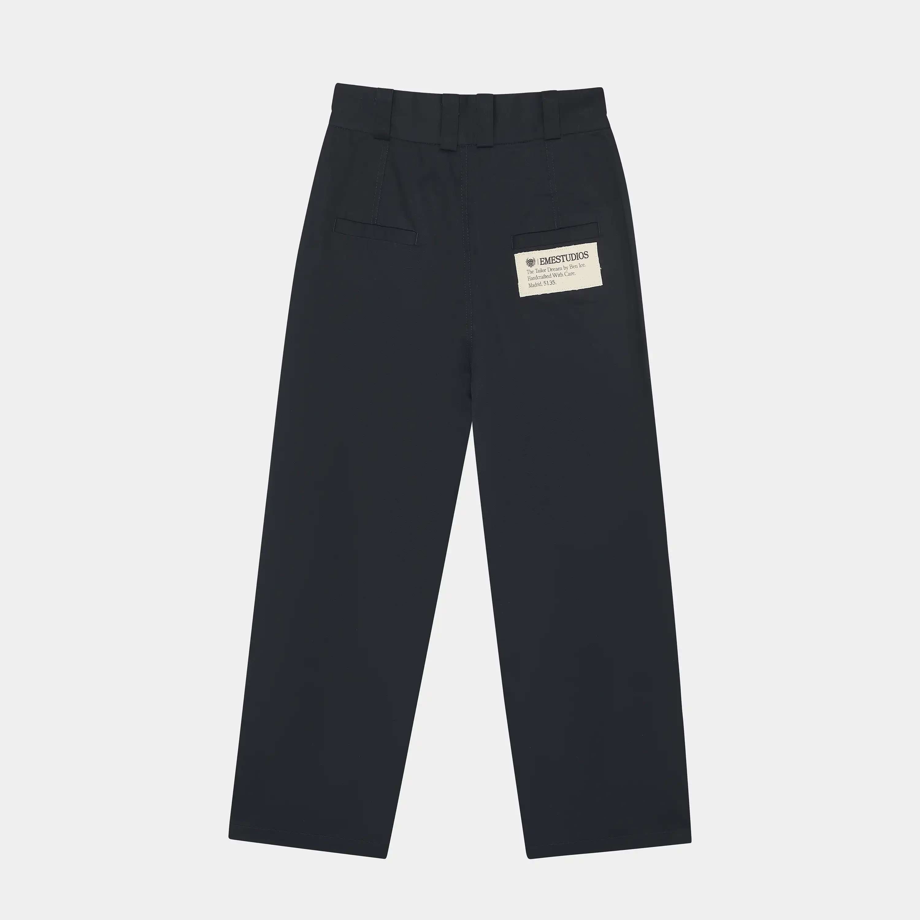 Heritage Navy Tailored Pants