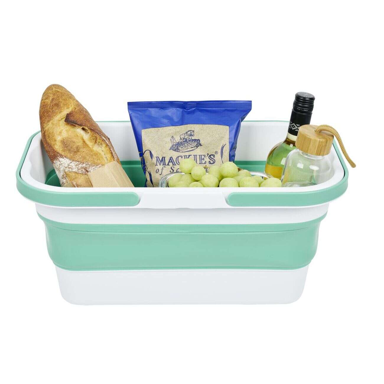 Panier pique-nique pliable 2en1 45x25,8xH24cm