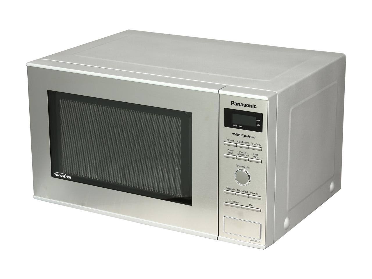 Panasonic NN-SD372S 950W Microwave - 0.8 cu ft - Silver