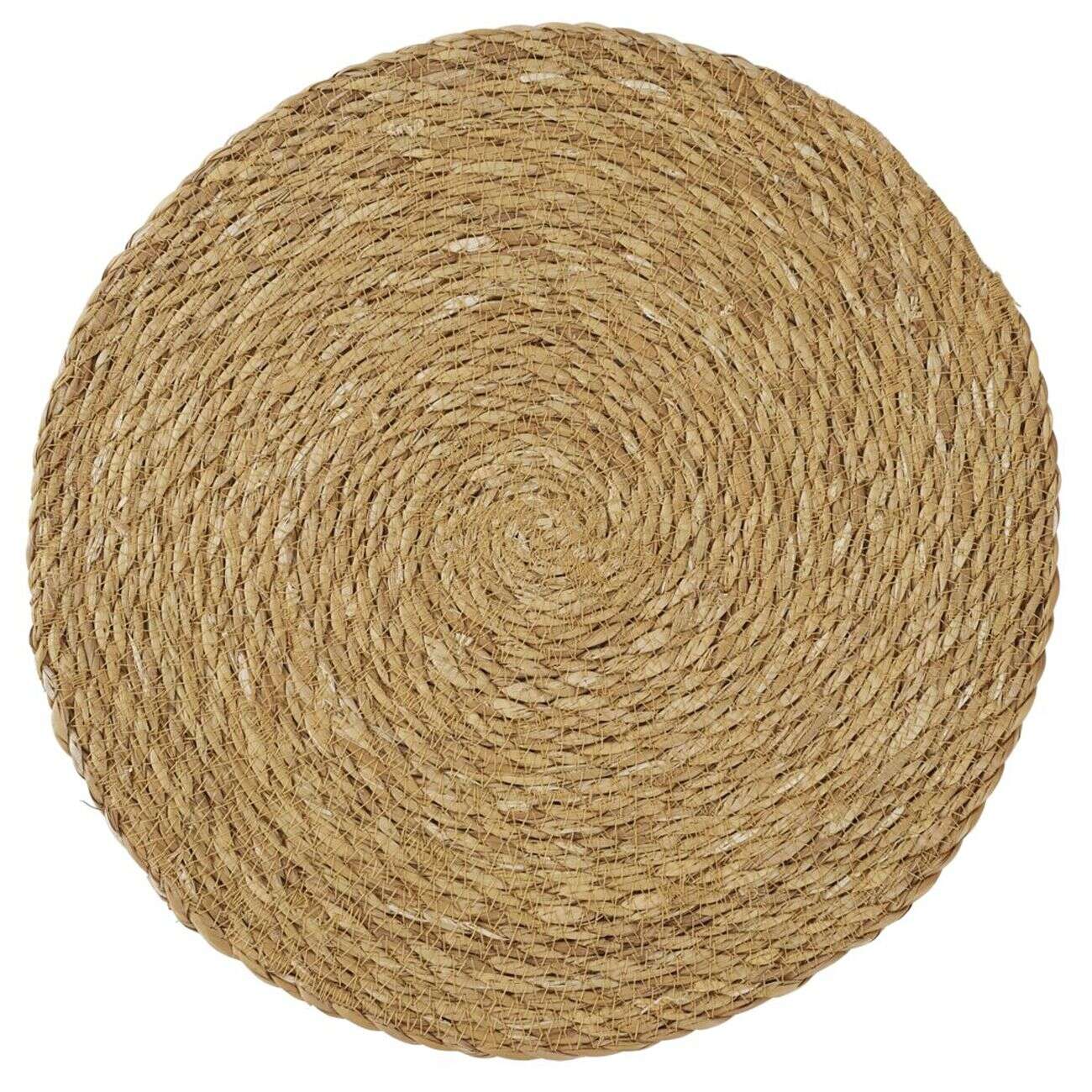 Set de table rond x4 en jute Ø35cm