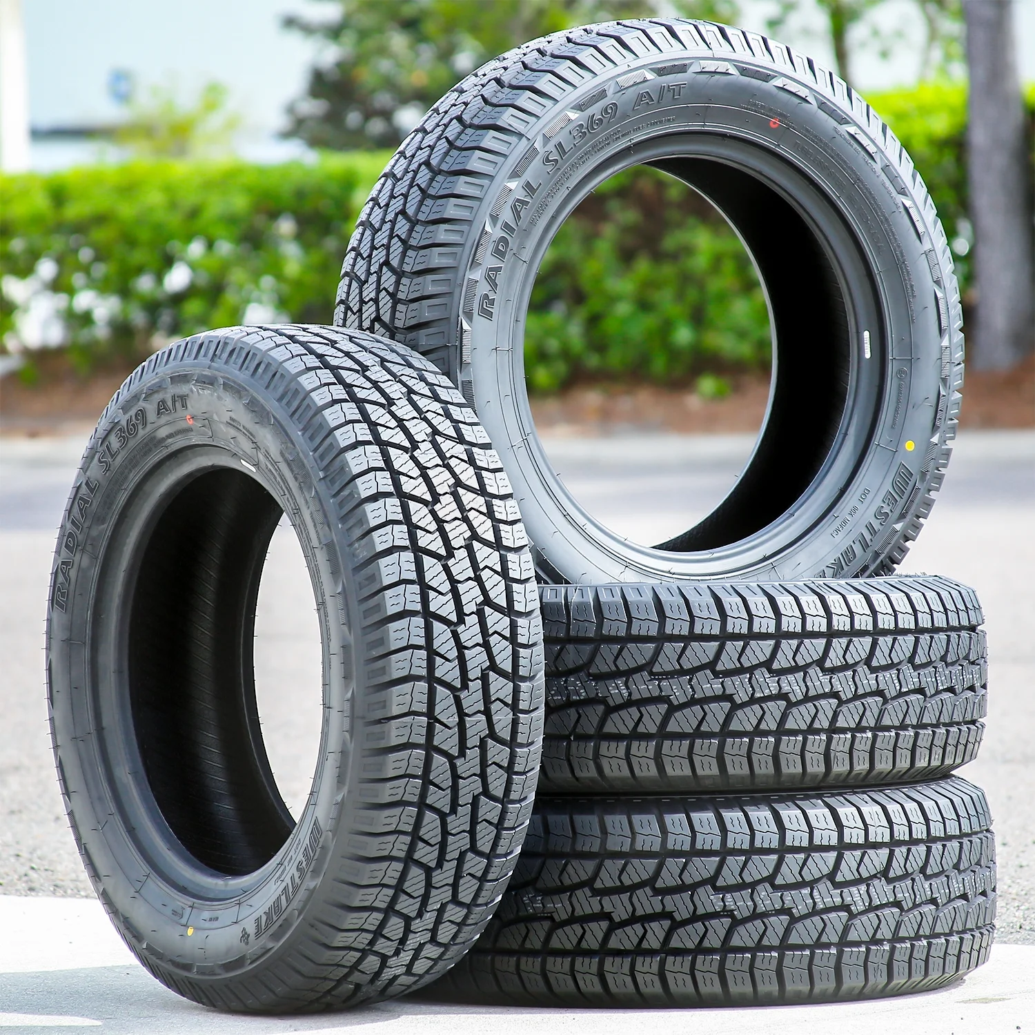 Set of 4 (FOUR) Westlake Radial SL369 A/T 235/75R15 109S XL AT All-Terrain Tires