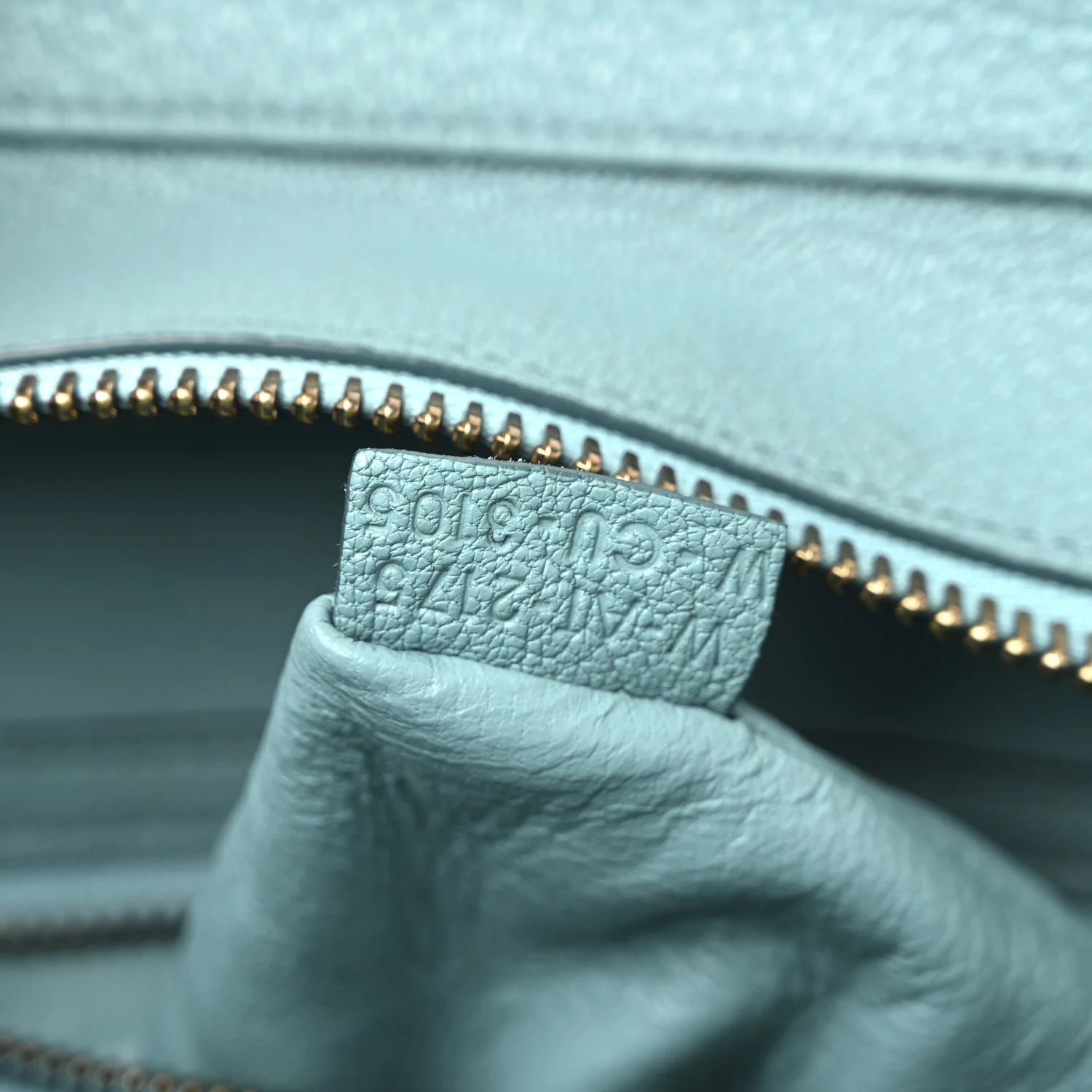 Goatskin Micro Luggage Antarctic