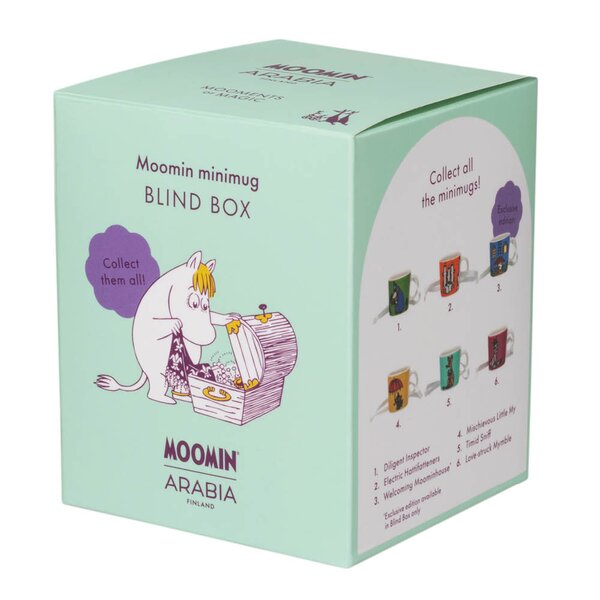 Mummikopp mini 3 cm overraskelsesboks