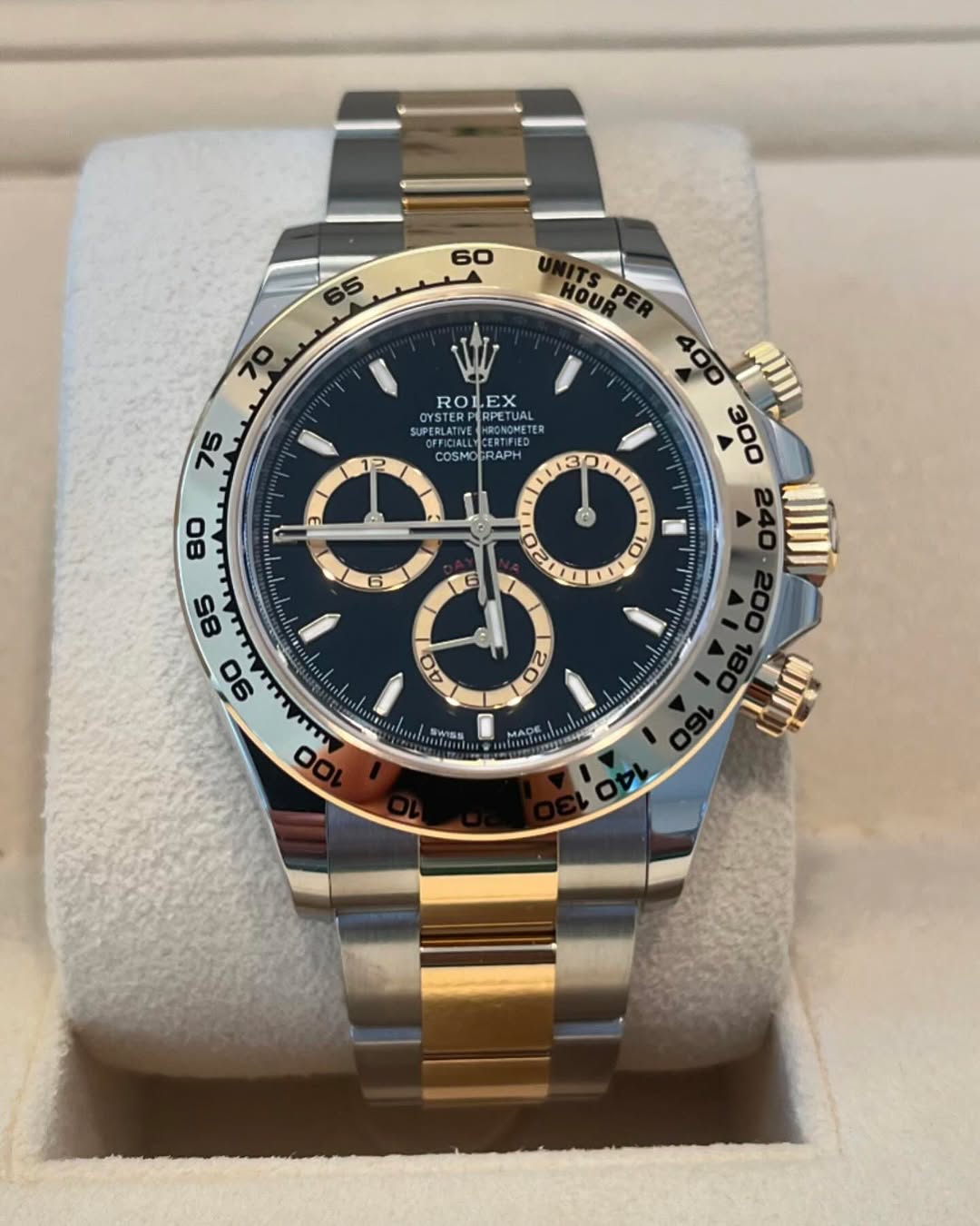 [Super Clone]Rolex Daytona 40mm 126503 Tw0-Tone Black Dial  m126503-0003