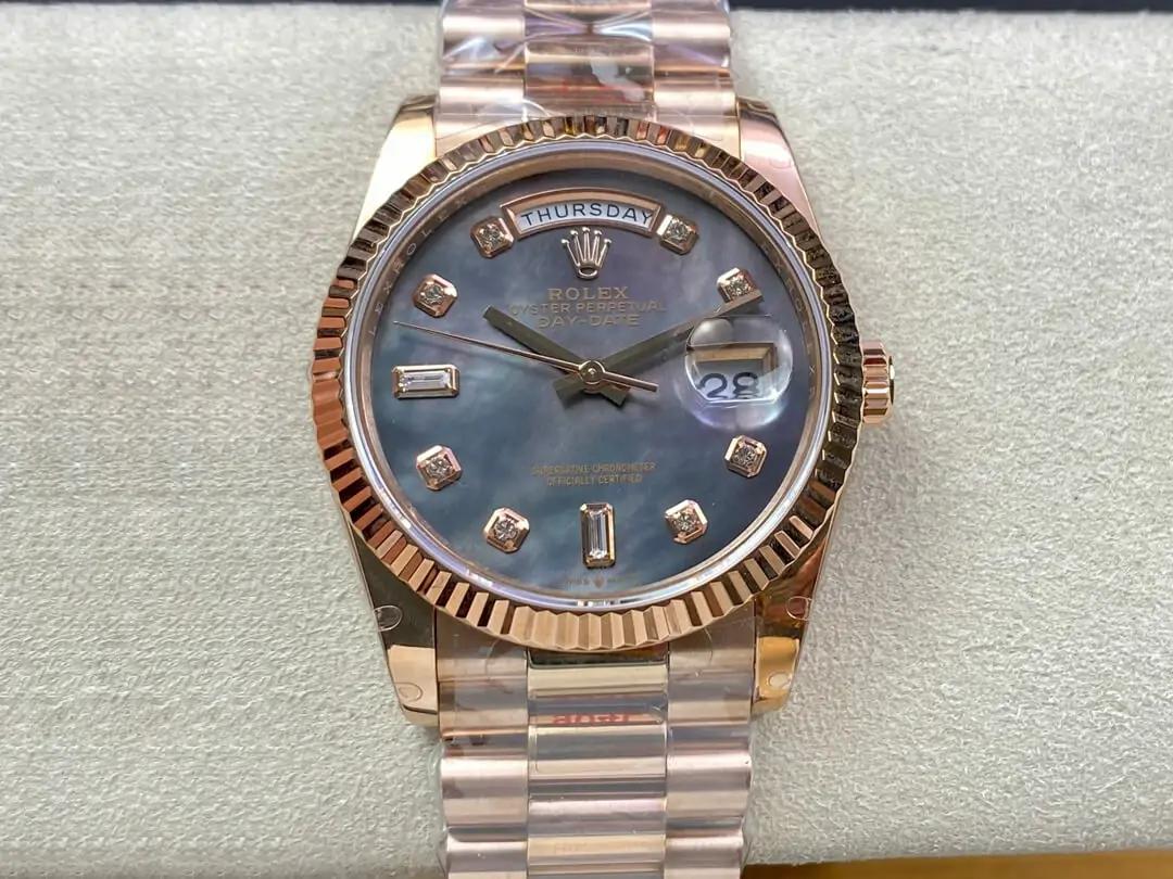 Rolex Day Date 118235 36MM GM Factory Gold Strap