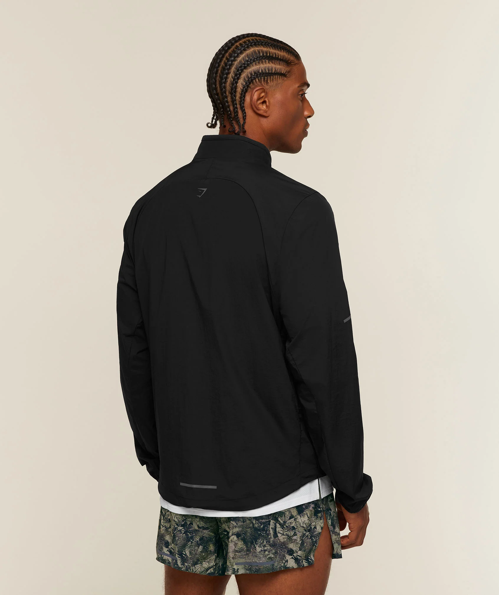 RUNNING WINDBREAKER - Black