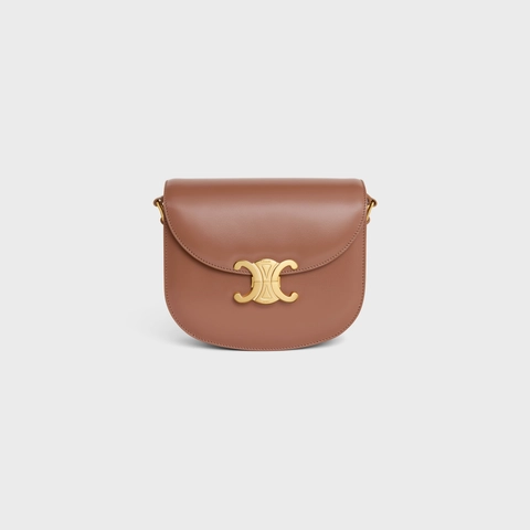 TEEN BESACE TRIOMPHE IN SHINY CALFSKIN BRONZE