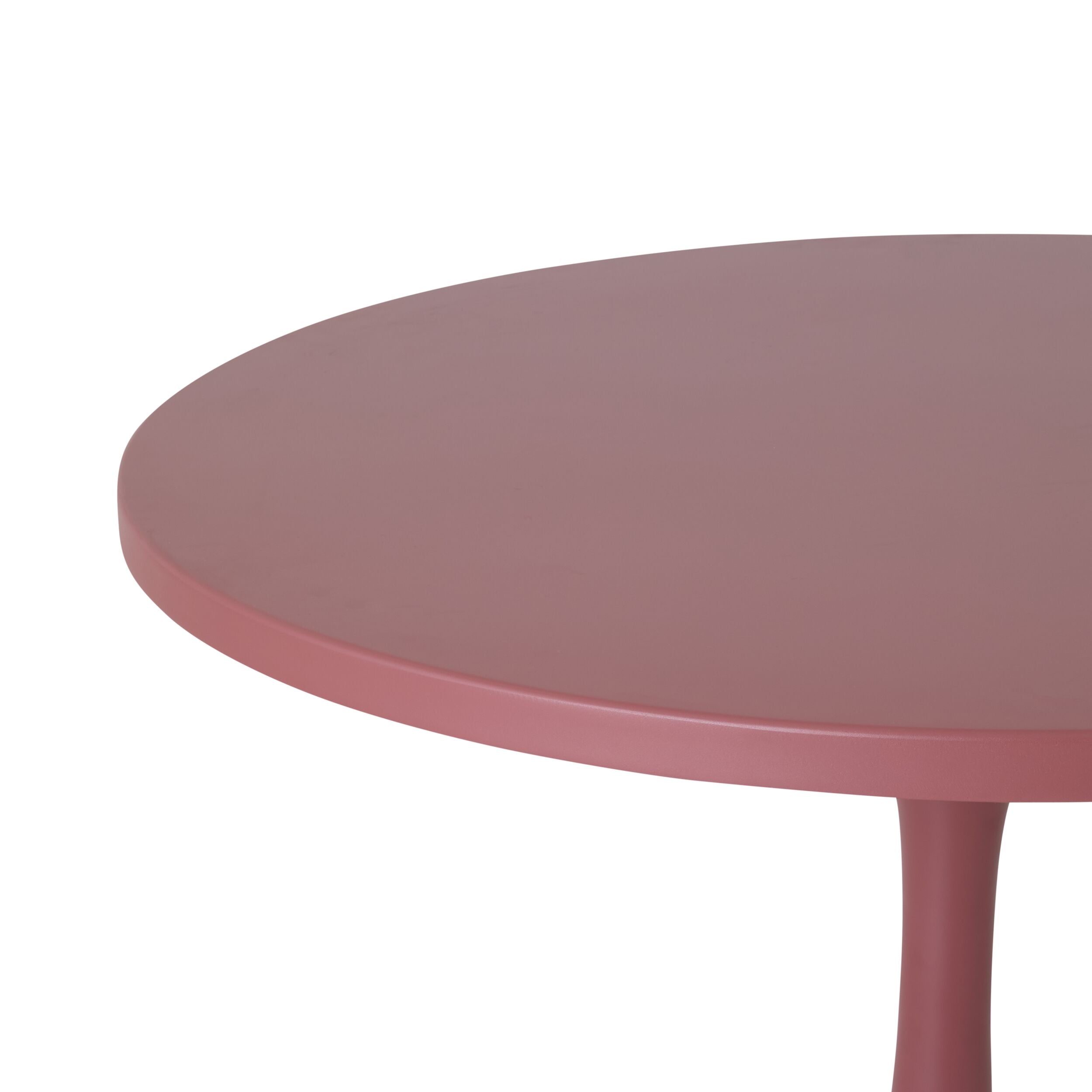 Tulip Dining Table 112cm Raisin