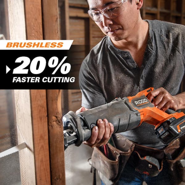 18V Brushless Cordless 4 Tool Combo Kit w/ 18V Brushless 7 1/4 in Circular Saw, 18V Brushless 4 1/2 in Angle Grinder Image 9