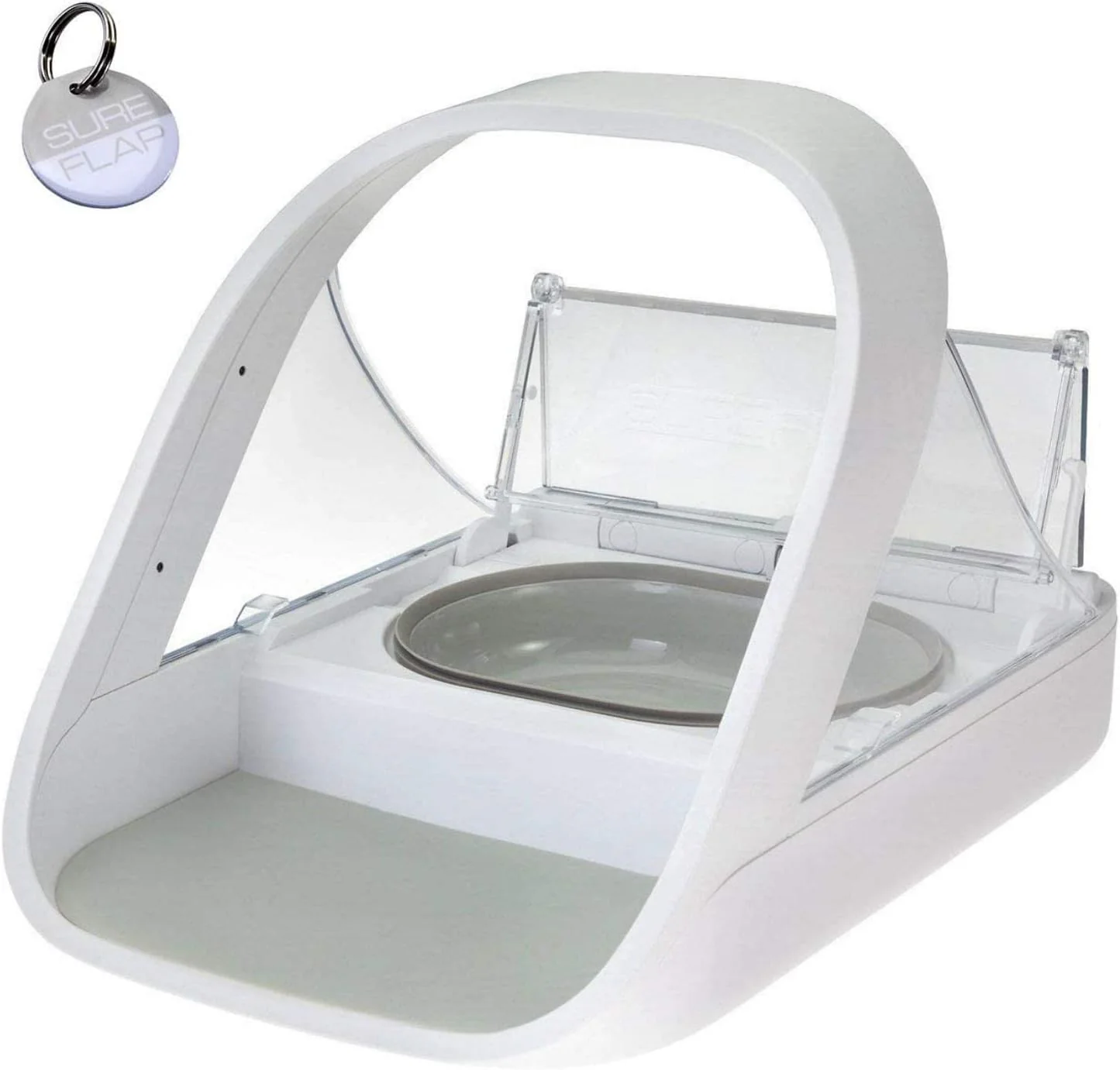 Distributeur automatique de croquettes pour animaux - Distributeur à puce électronique - MPF001 - Convient aux aliments humides et secs - Serviette pour animaux offerte (eOutletDeals)