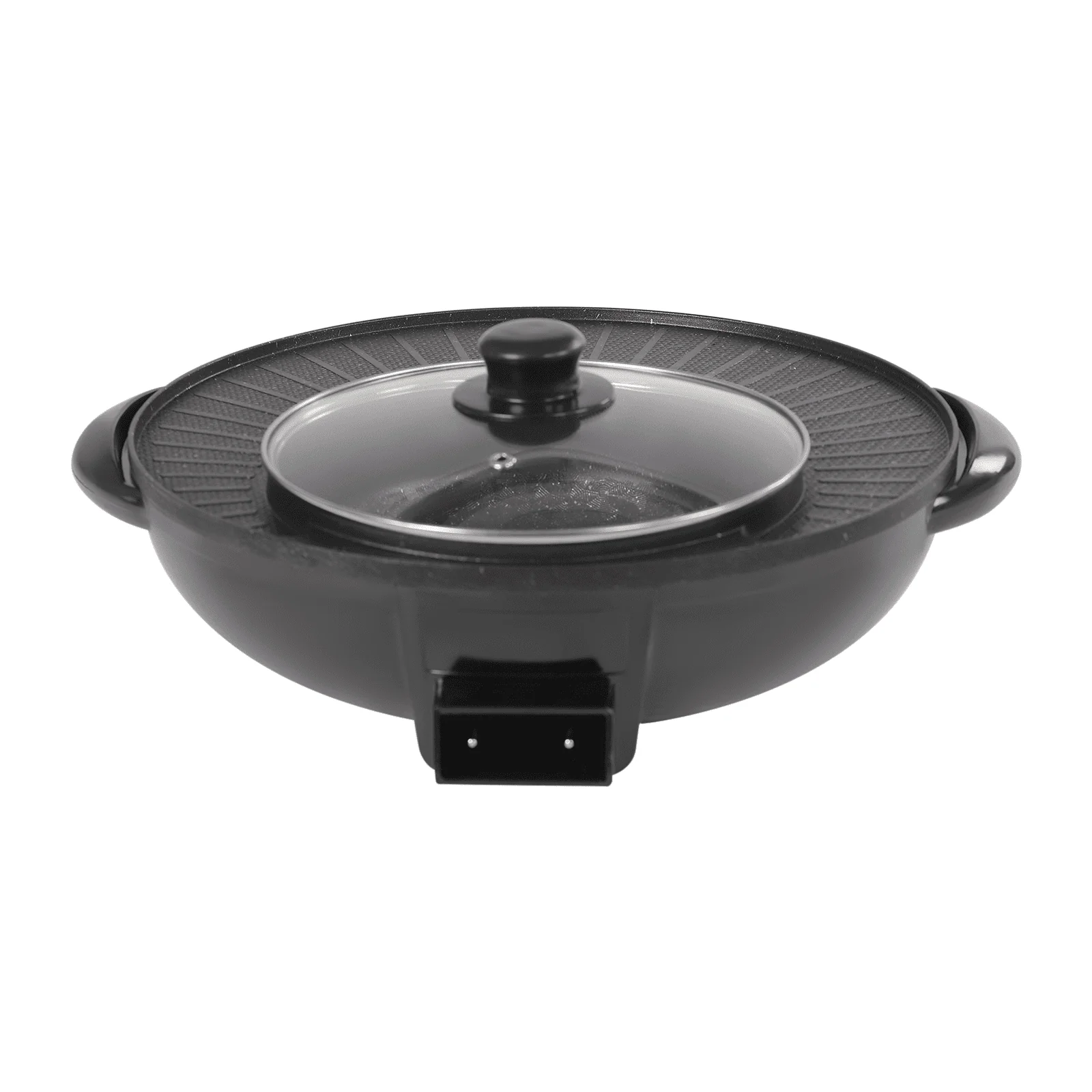 MONIPA Circular Edition Hotpot Grill Combo Indoor BBQ Parties Electric Hot Pot