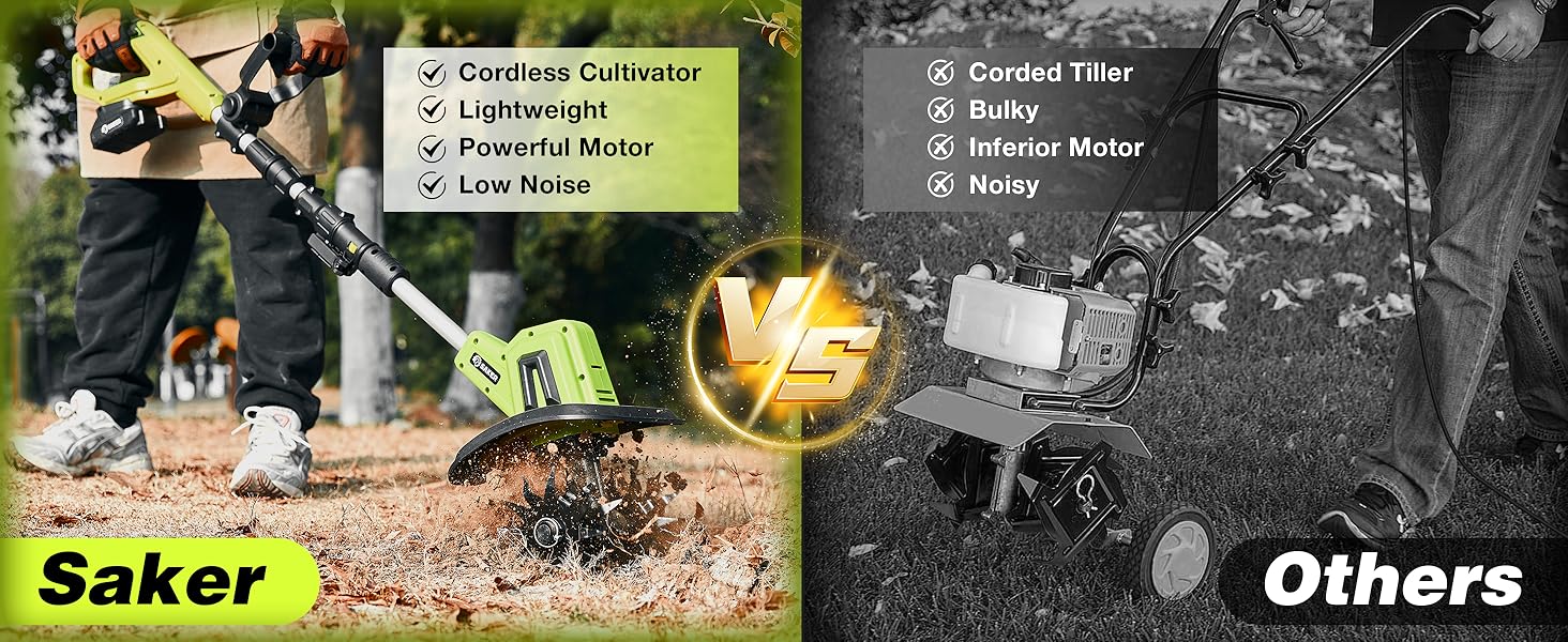 Rototiller for Gardening