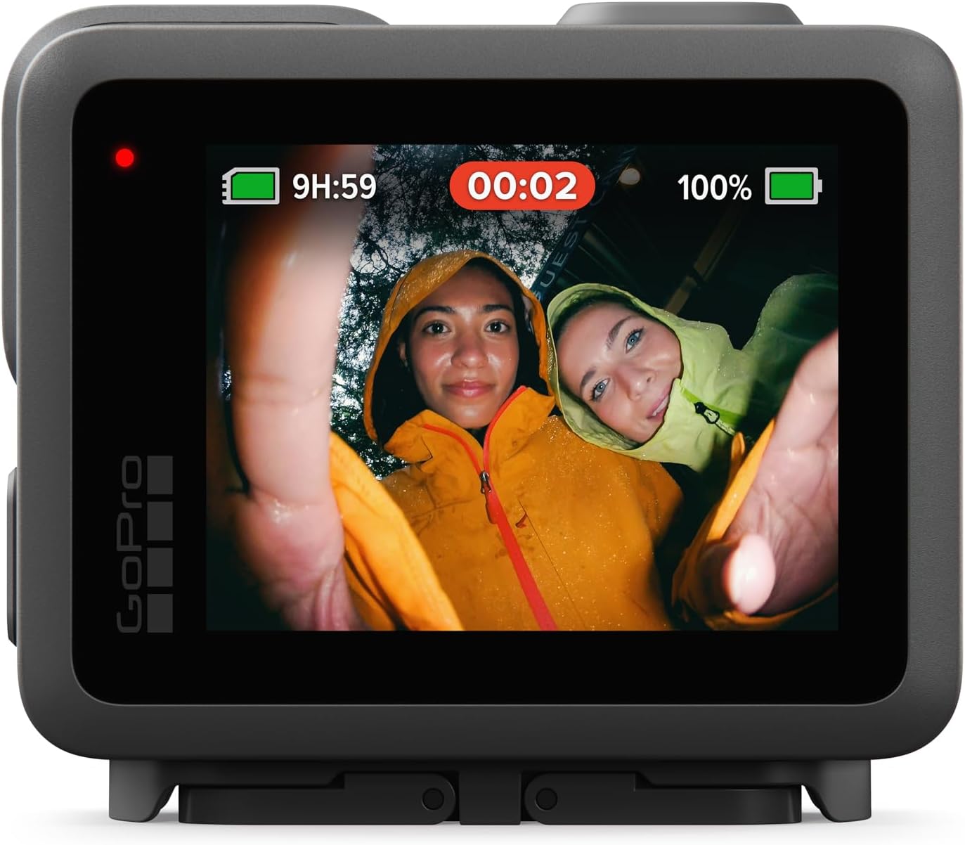 GoPro LIT Hero - Lightweight  Compact  Waterproof Action Camera with Built-in Light  4K60 Ultra HD Video  12MP Photo  Touch Screen  HyperSmooth Stabilization