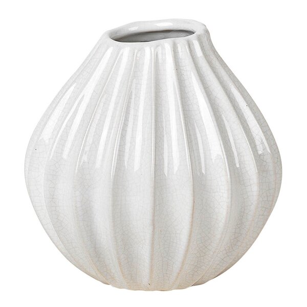 Wide vase S 15x15 cm Ivory