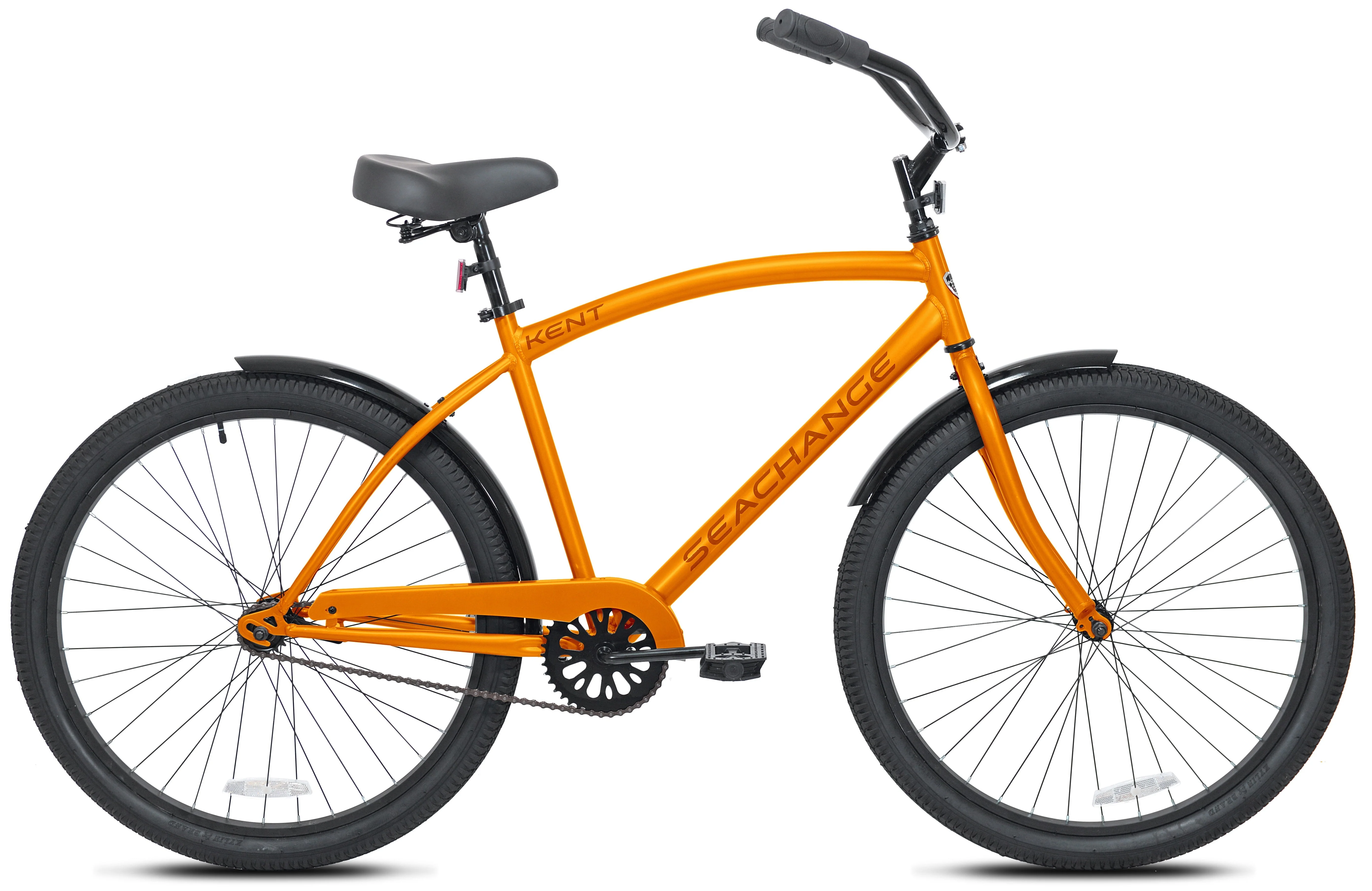 24-inch Boy's Seachange Beach Cruiser Bicycle, Orange