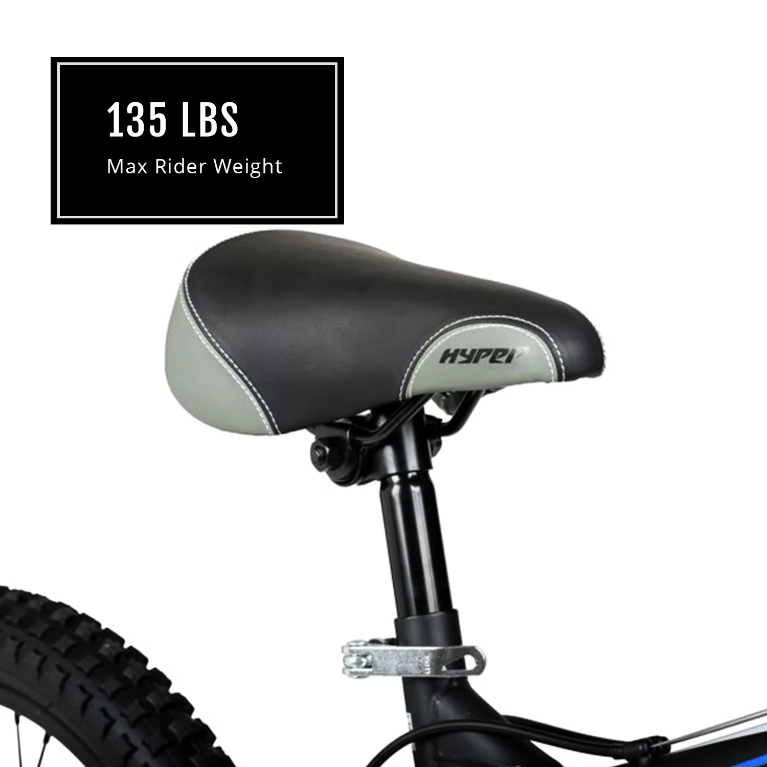 20" Boys Shocker Mountain Bike, Kids, Black, Recommended Age Group 8 to 13 Years Old Image 6