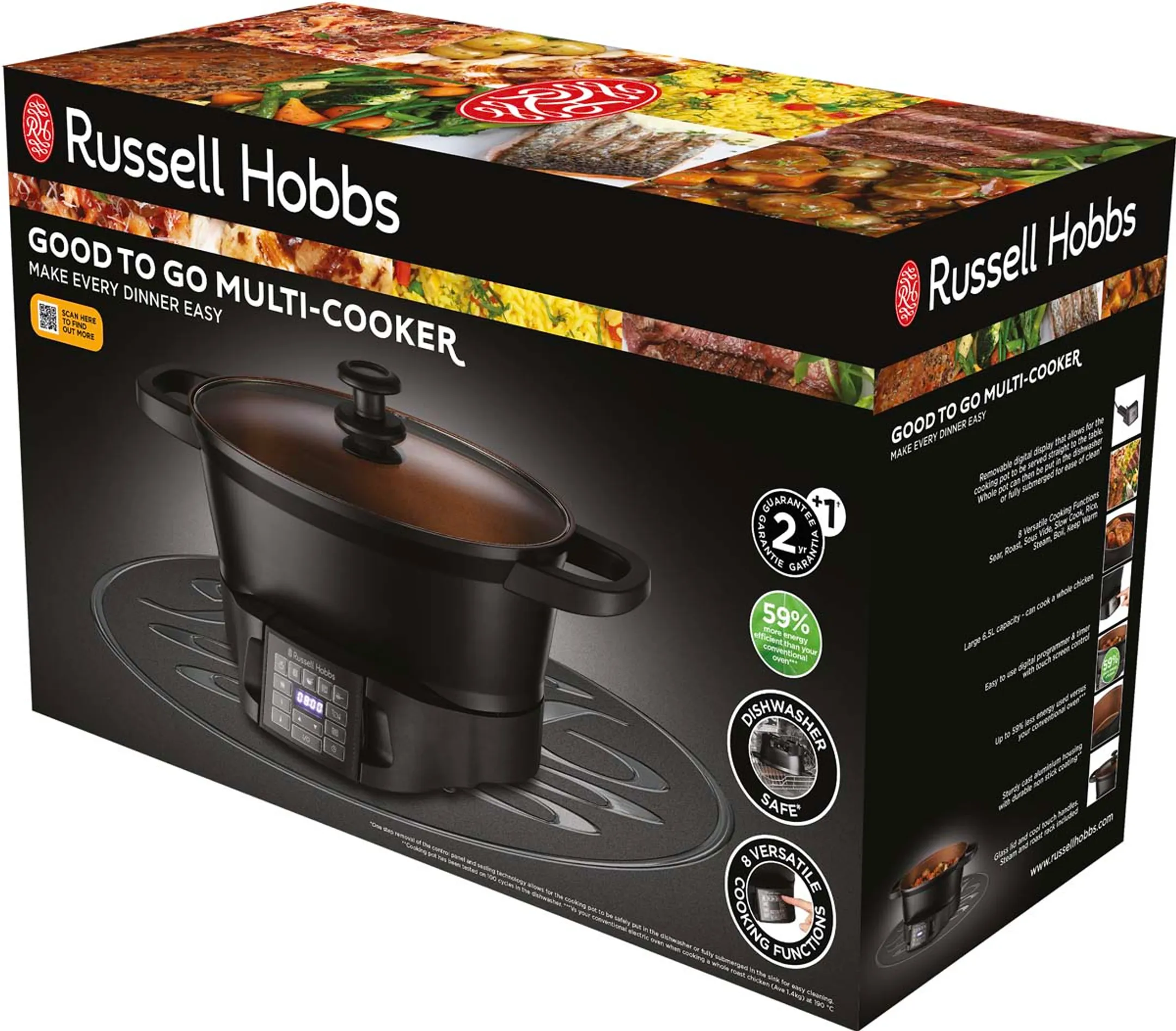Russell Hobbs Good To Go Multicooker - 28270-56
