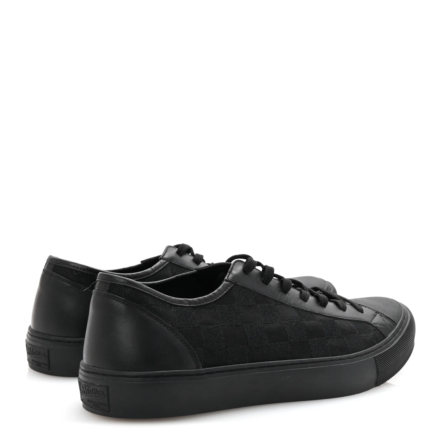 Canvas Calfskin Damier Mens Tattoo Sneakers 9