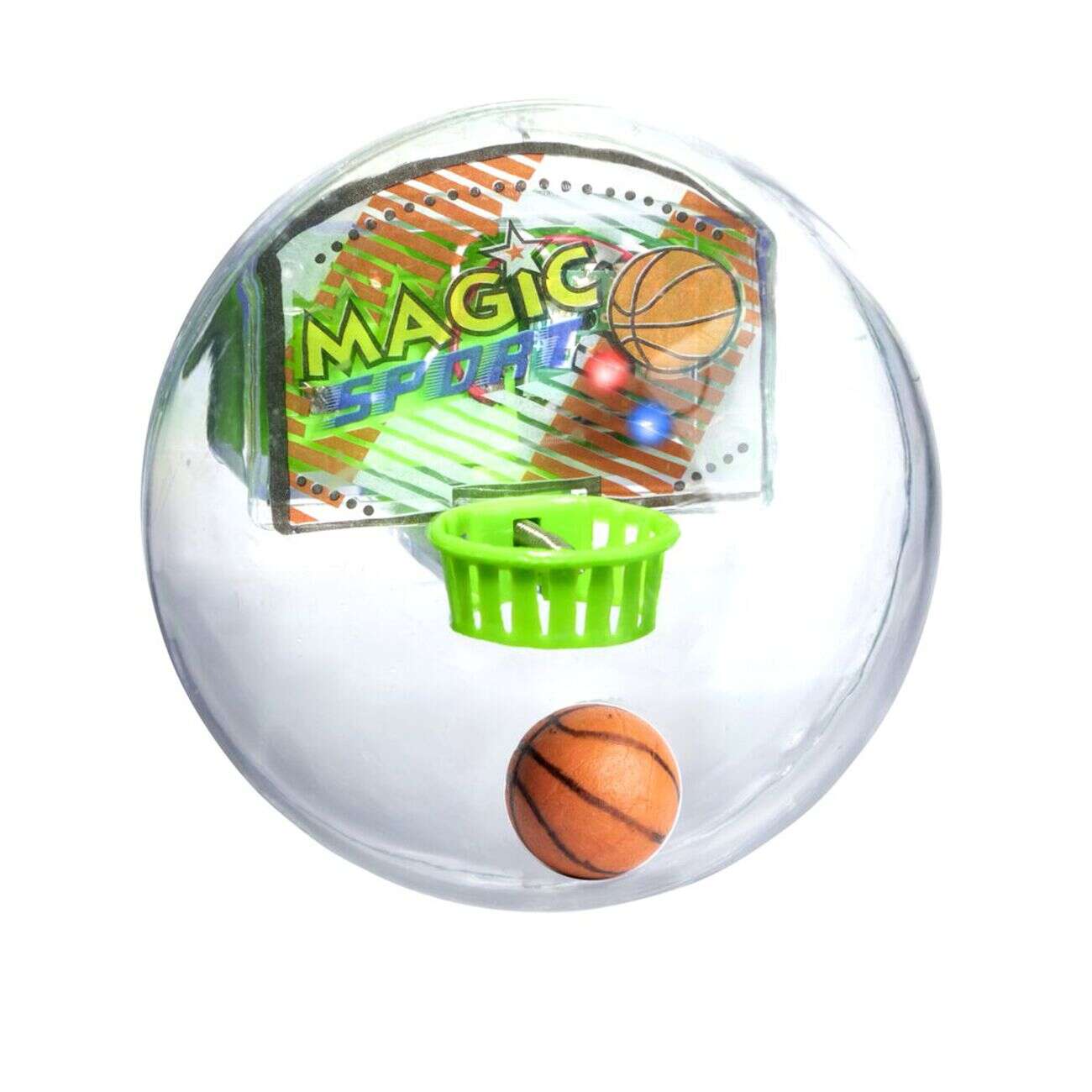 Mini capsule Magic Sport jeu de basket miniature Ø7,5cm (2 modèles)
