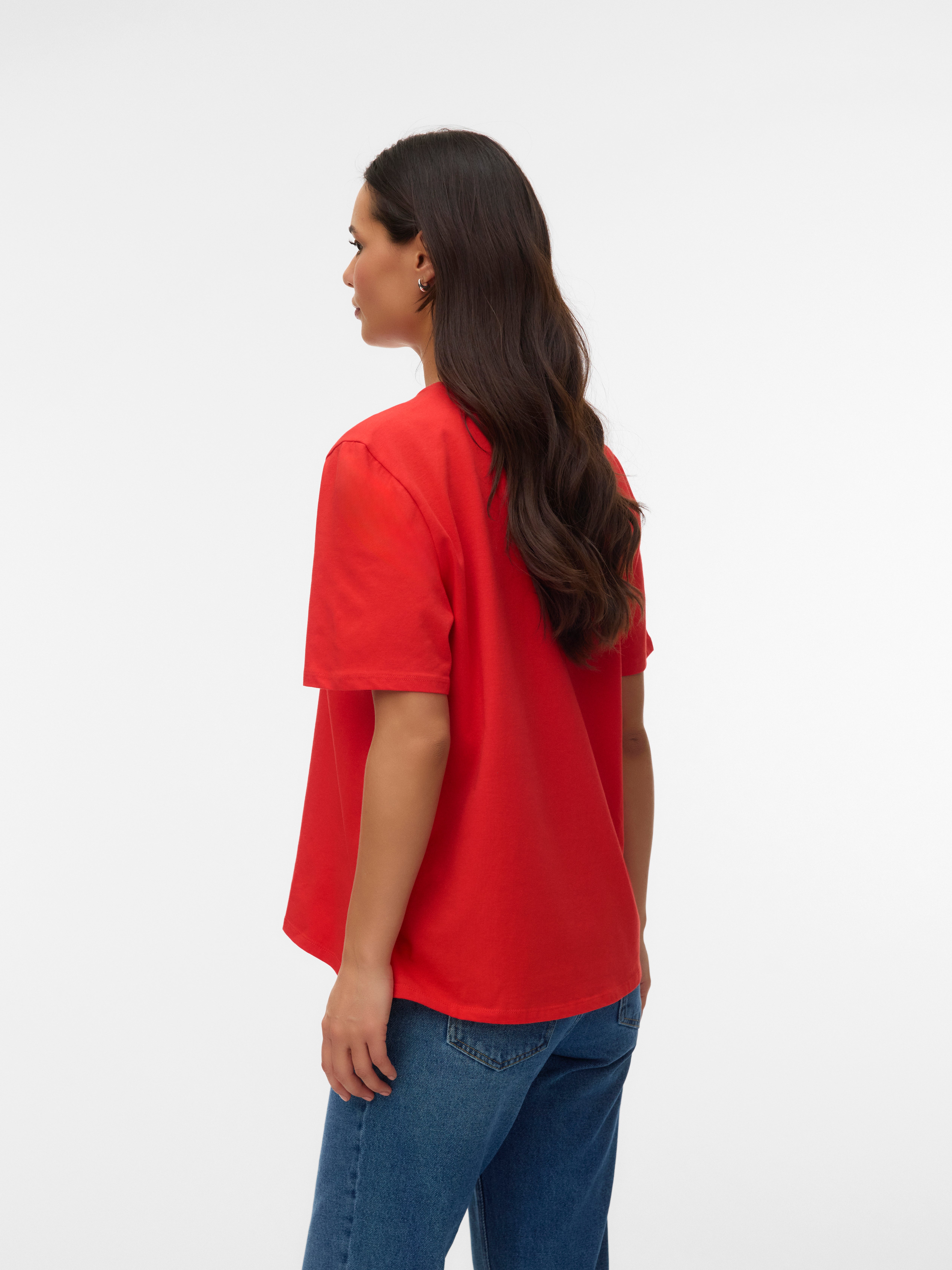 VERO MODA® Regular Fit Round Neck Top