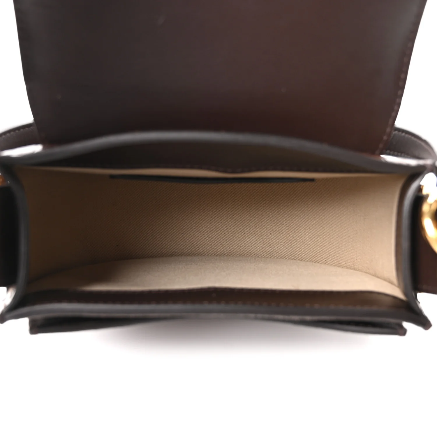 Calfskin Crocodile Embossed Small Tess Bag Dark Ebony