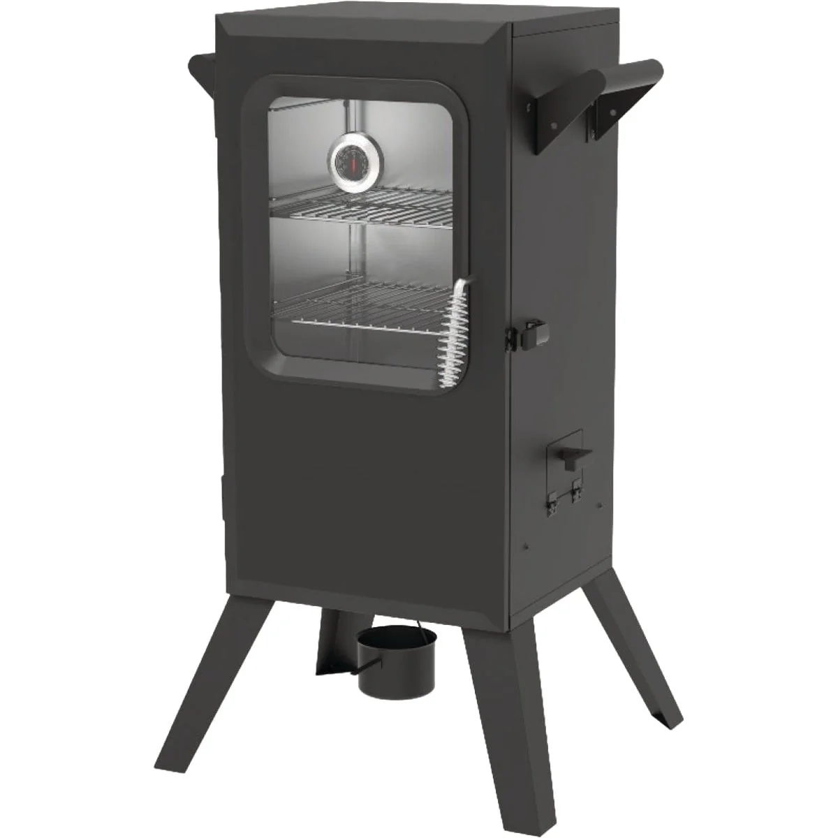 Dyna Glo 35 9 In  H  1650W Vertical Electric Analog Smoker DGU505BAEW