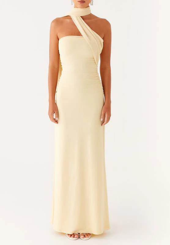 Robe longue fleurie d'été pour femme