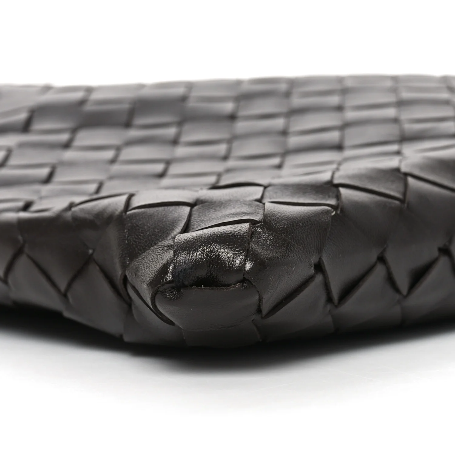 Calfskin Intrecciato Small Hop Fondant