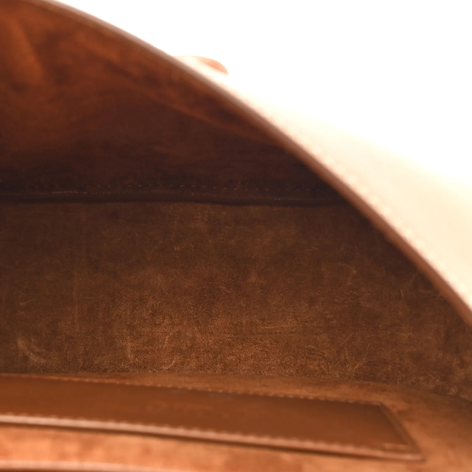 Vegetable Tanned Calfskin Le Caban Satchel Bag Brick