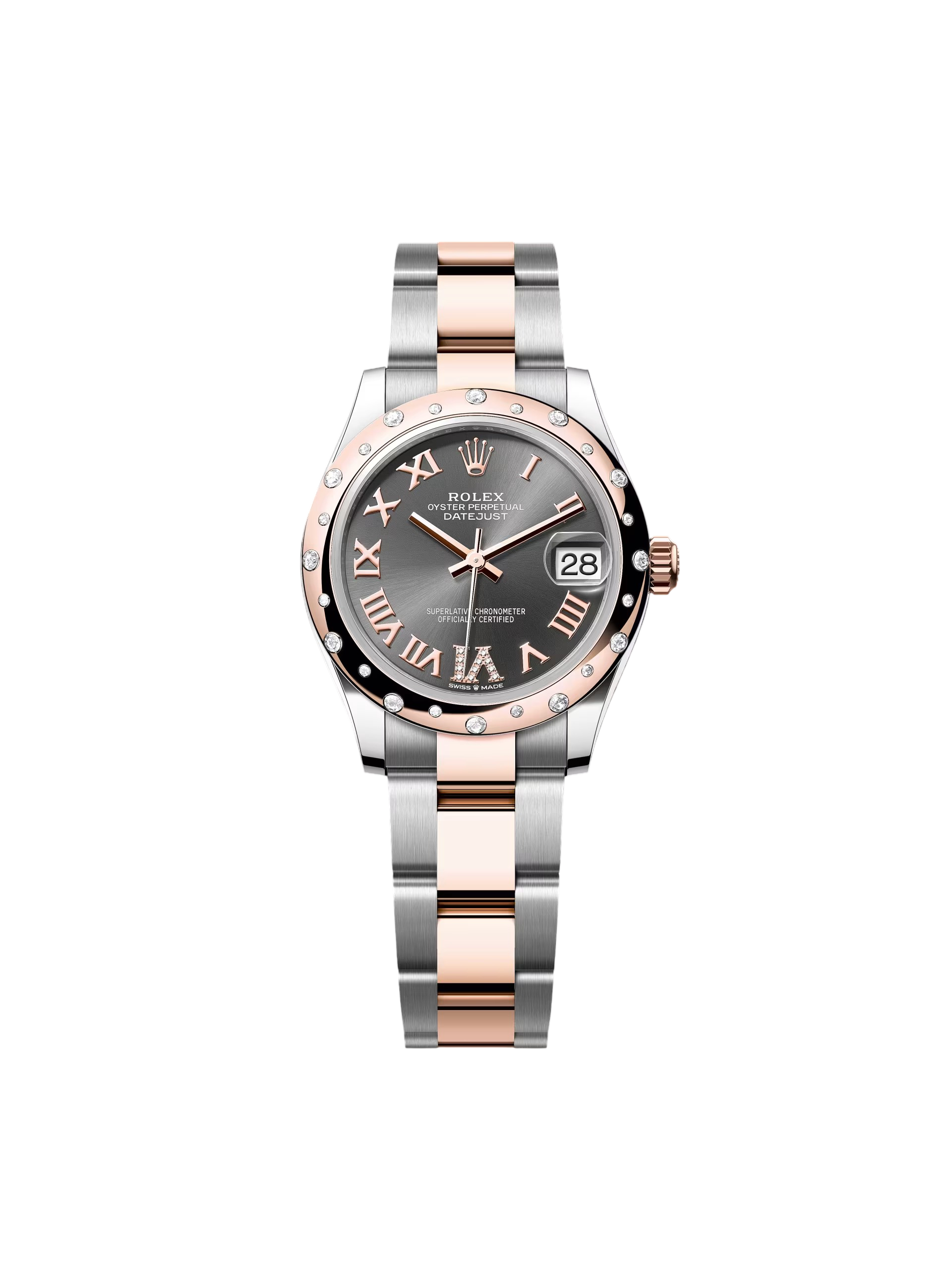 【Super Clone】RLX Datejust m278341-0029/0030 Slate Dial 31mm Dial Oyster Bracelet